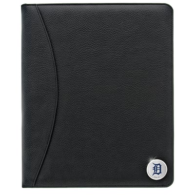 Detroit Tigers Zippered Leather Portfolio