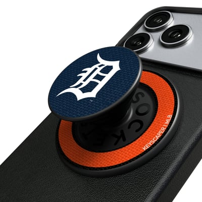 Detroit Tigers Keyscaper PopSockets Magnetic Phone Grip & Stand