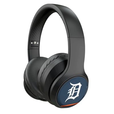 Detroit Tigers Keyscaper Stripe Wireless Bluetooth Headphones With Case