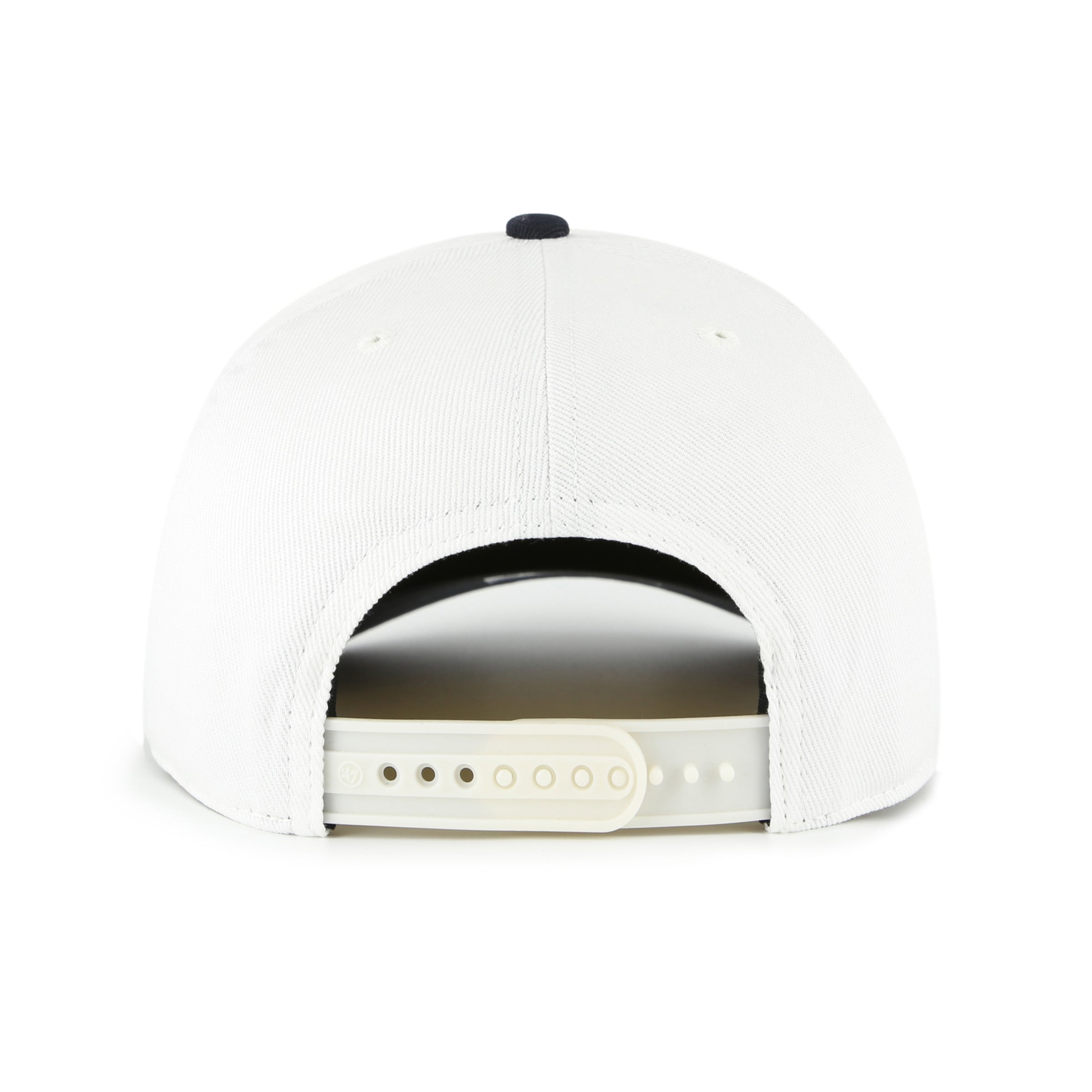 Men's '47 White/Navy Detroit Tigers Enfield Hitch Adjustable Hat