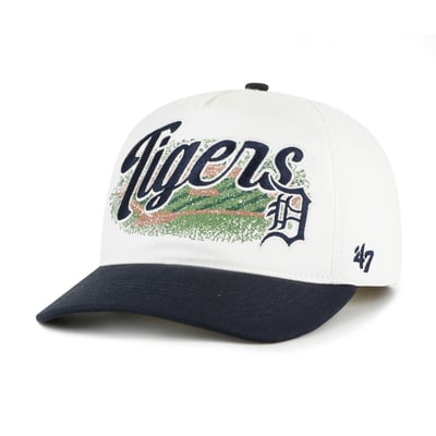Detroit Tigers '47 Enfield Hitch Adjustable Hat - White/Navy