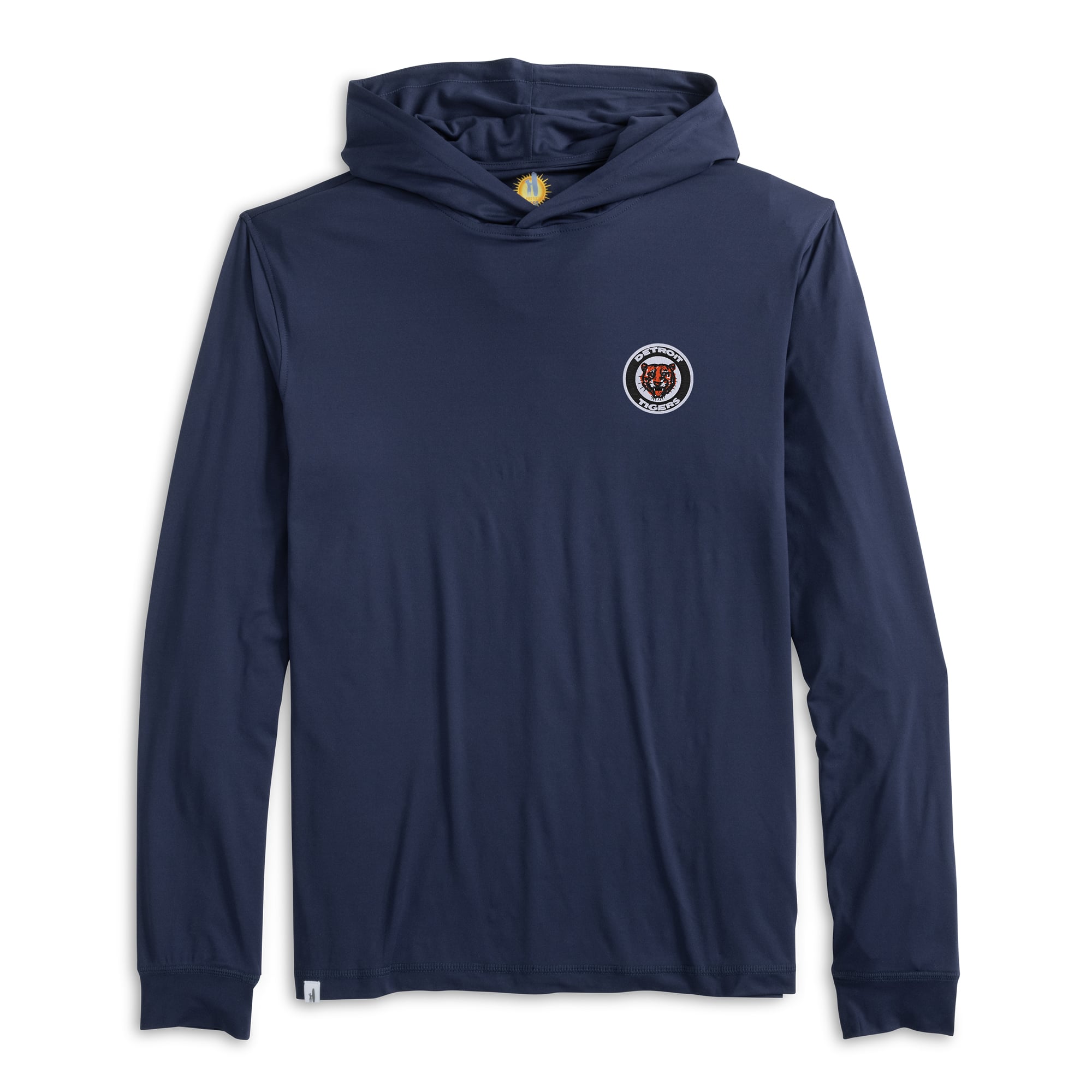 T-shirt à manches longues et capuche johnnie-O Navy Detroit Tigers Talon Featherweight Performance pour homme
