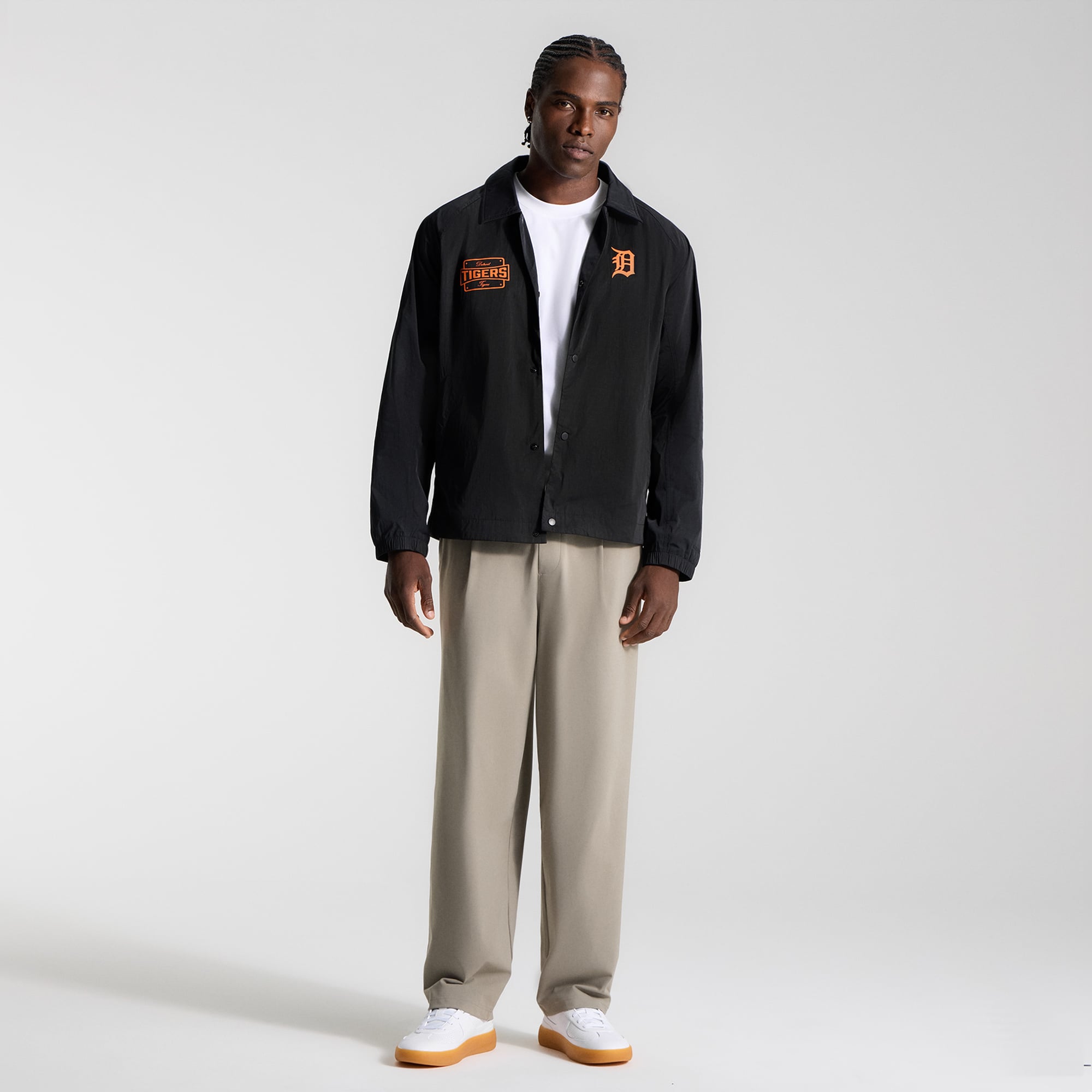 Veste raglan pour homme lululemon Detroit Tigers noire