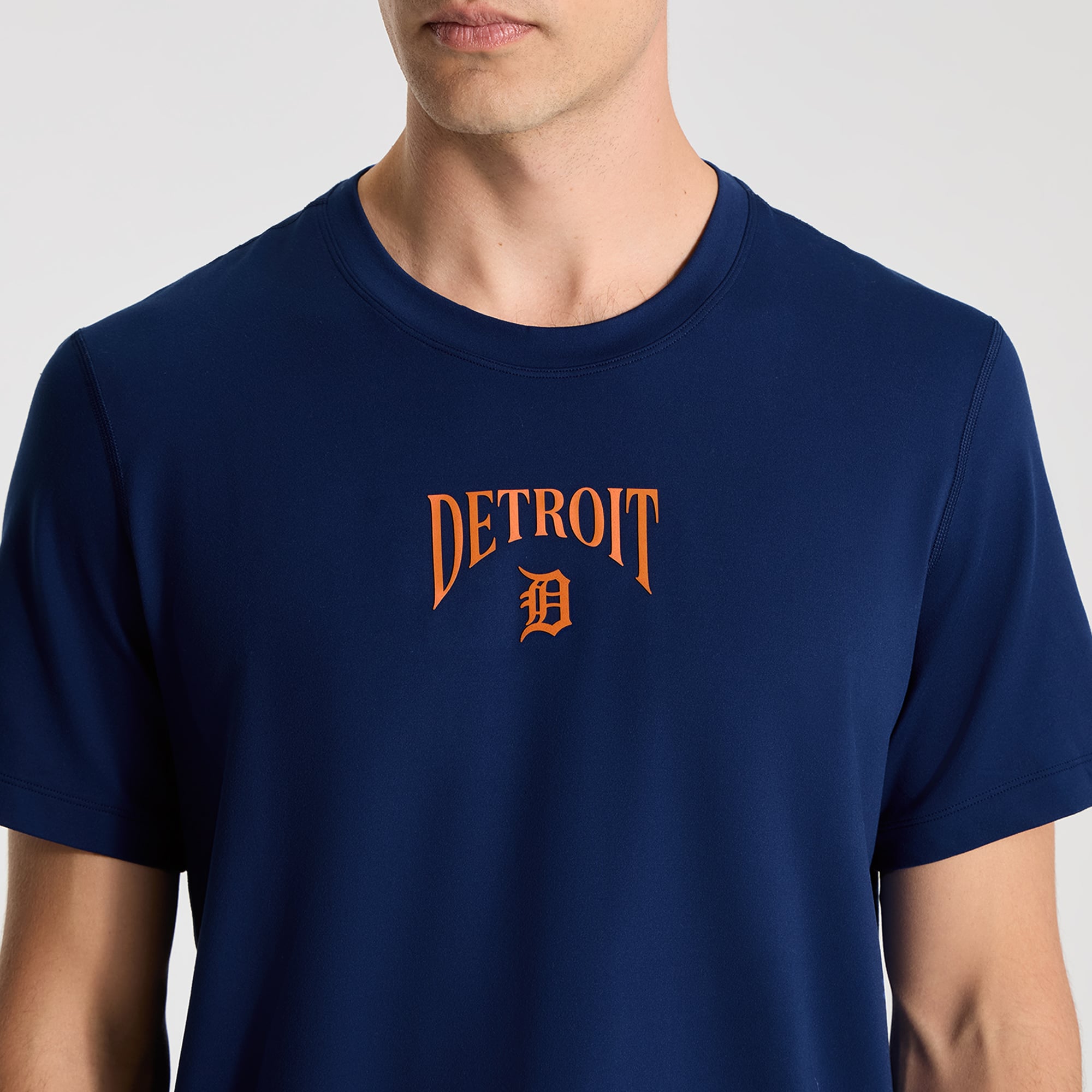 T-shirt en jersey doux pour homme lululemon Midnight Shadow Detroit Tigers