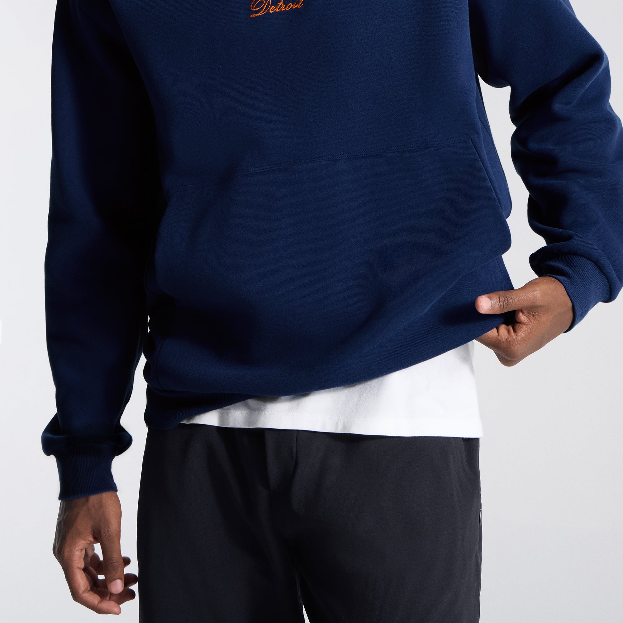 Sweat à capuche Steady State Midnight Shadow Detroit Tigers de lululemon pour homme