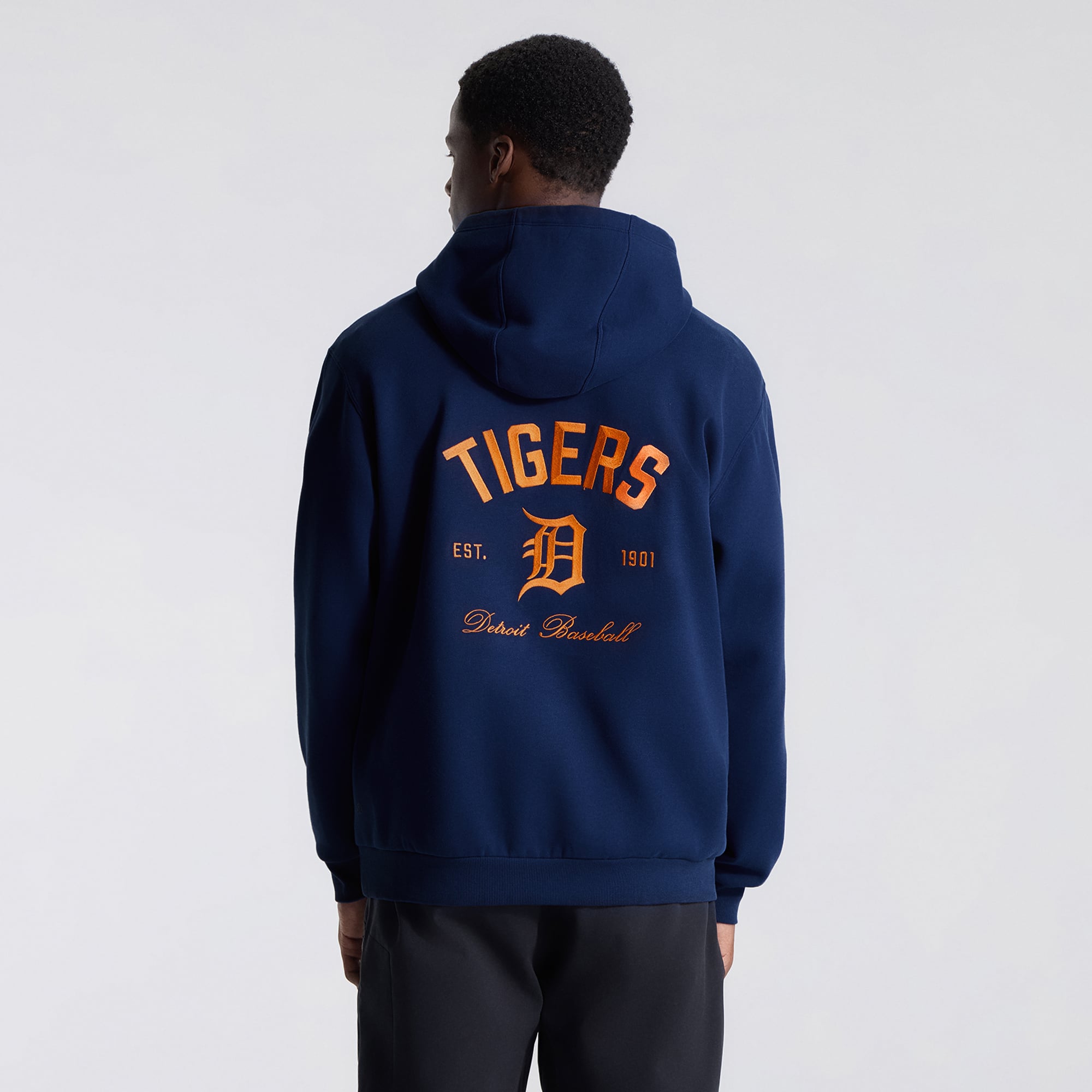 Sweat à capuche Steady State Midnight Shadow Detroit Tigers de lululemon pour homme