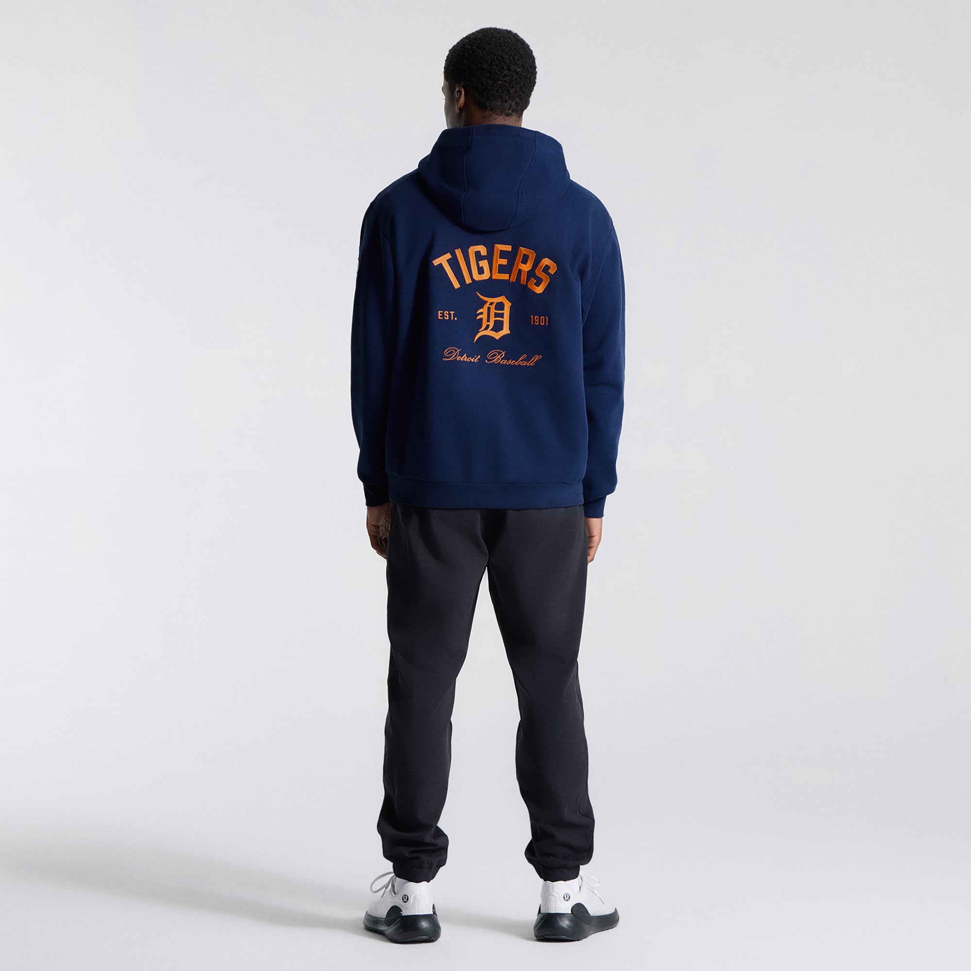 Sweat à capuche Steady State Midnight Shadow Detroit Tigers de lululemon pour homme
