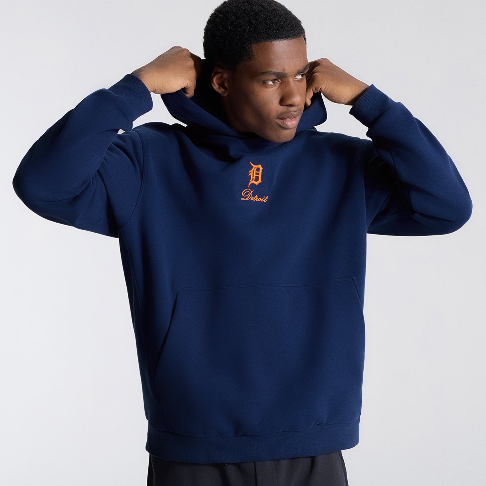Sweat à capuche Steady State Midnight Shadow Detroit Tigers de lululemon pour homme