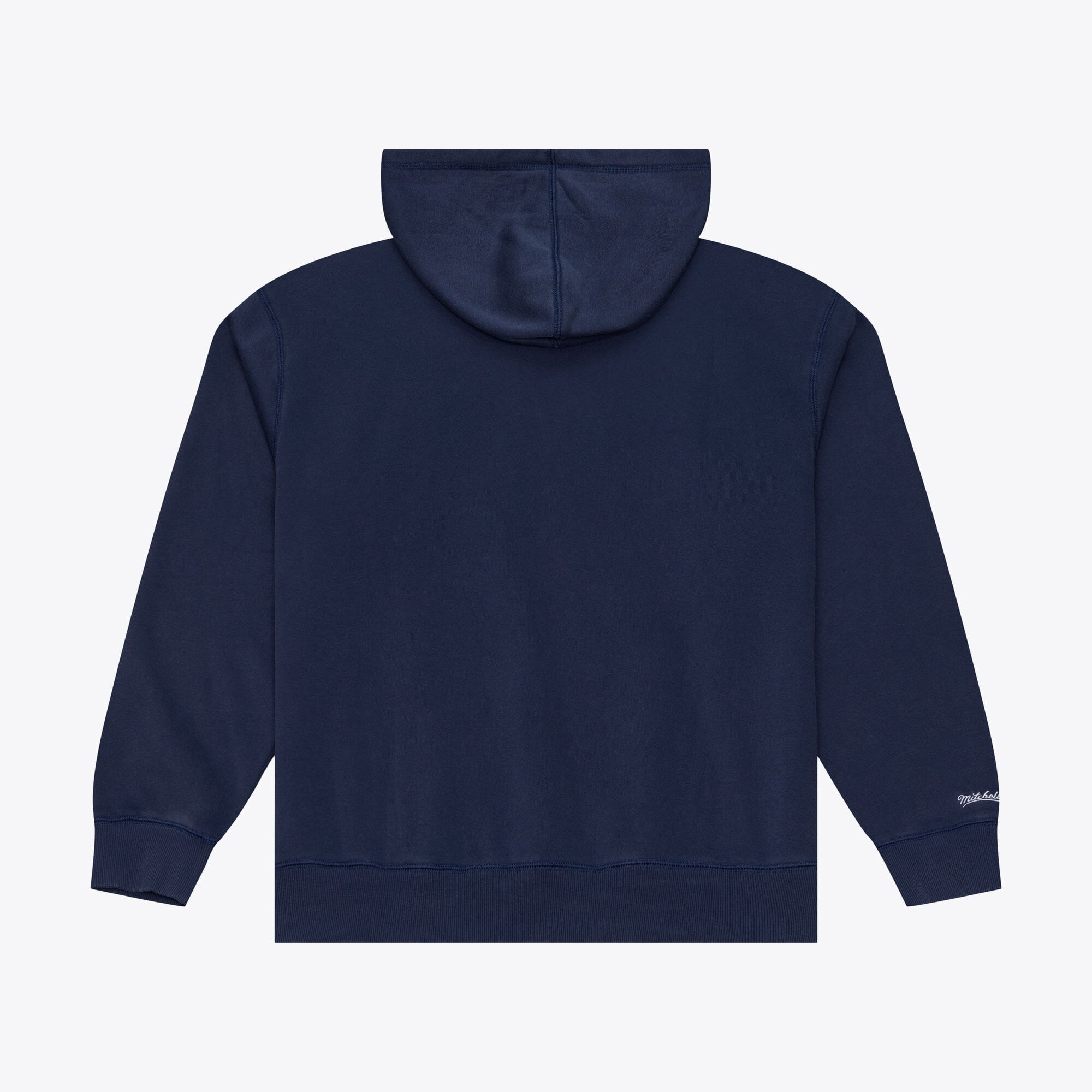 Sweat à capuche en polaire Mitchell & Ness bleu marine Detroit Tigers Core Essentials pour homme