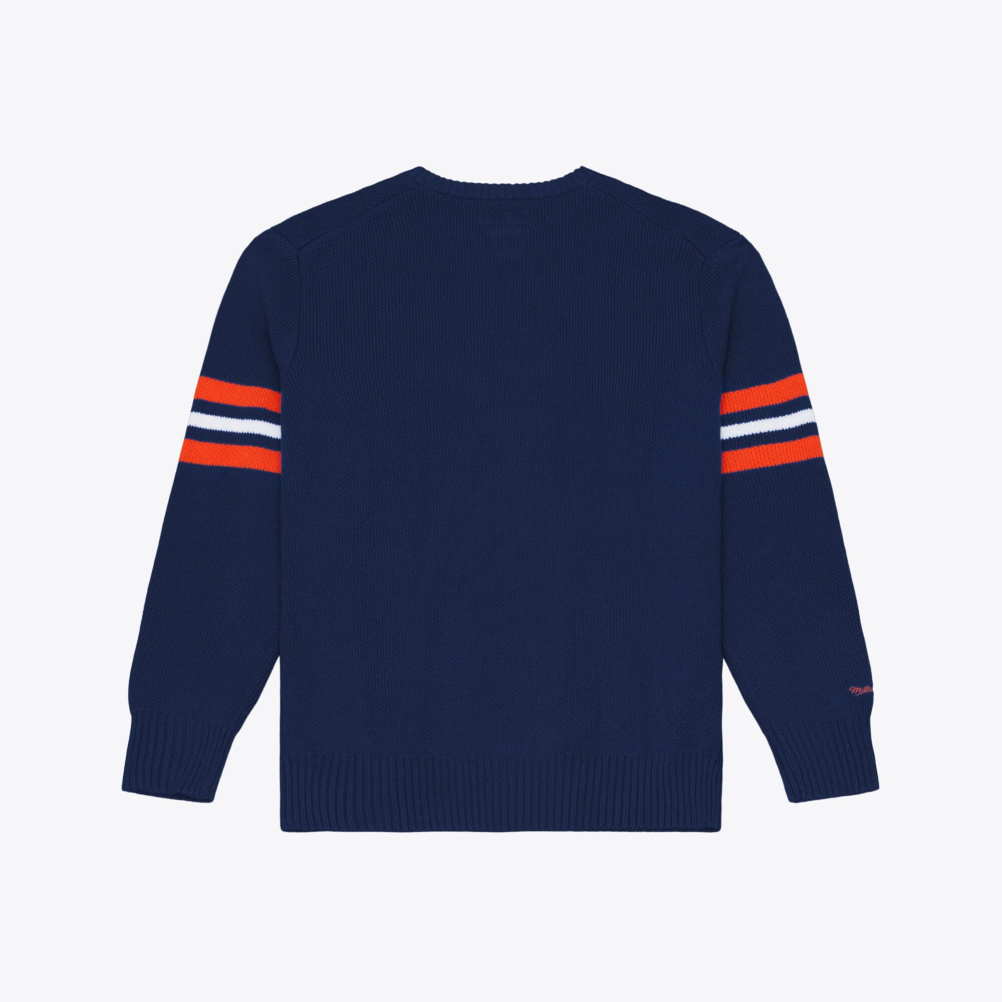 Men's Mitchell & Ness Navy Detroit Tigers Head Coach Sweater