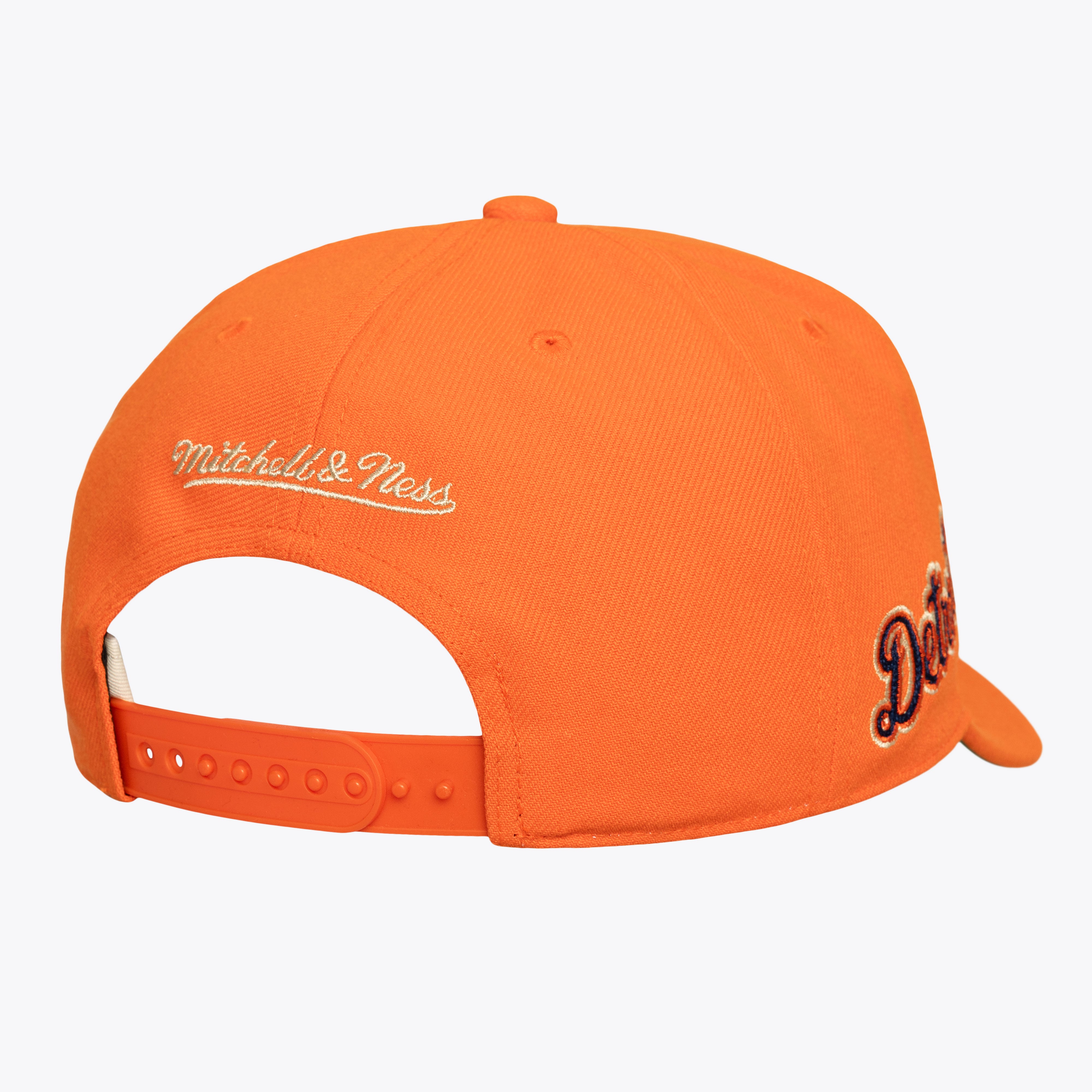 Men's Mitchell & Ness Orange Detroit Tigers Secondary Pro Snapback Hat