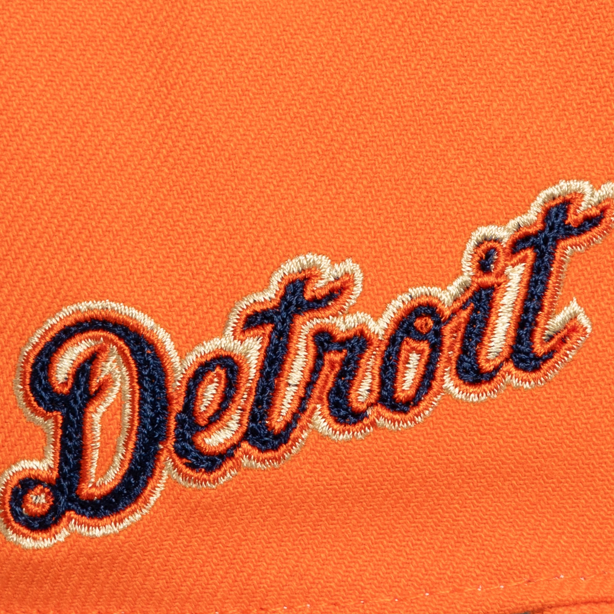 Men's Mitchell & Ness Orange Detroit Tigers Secondary Pro Snapback Hat