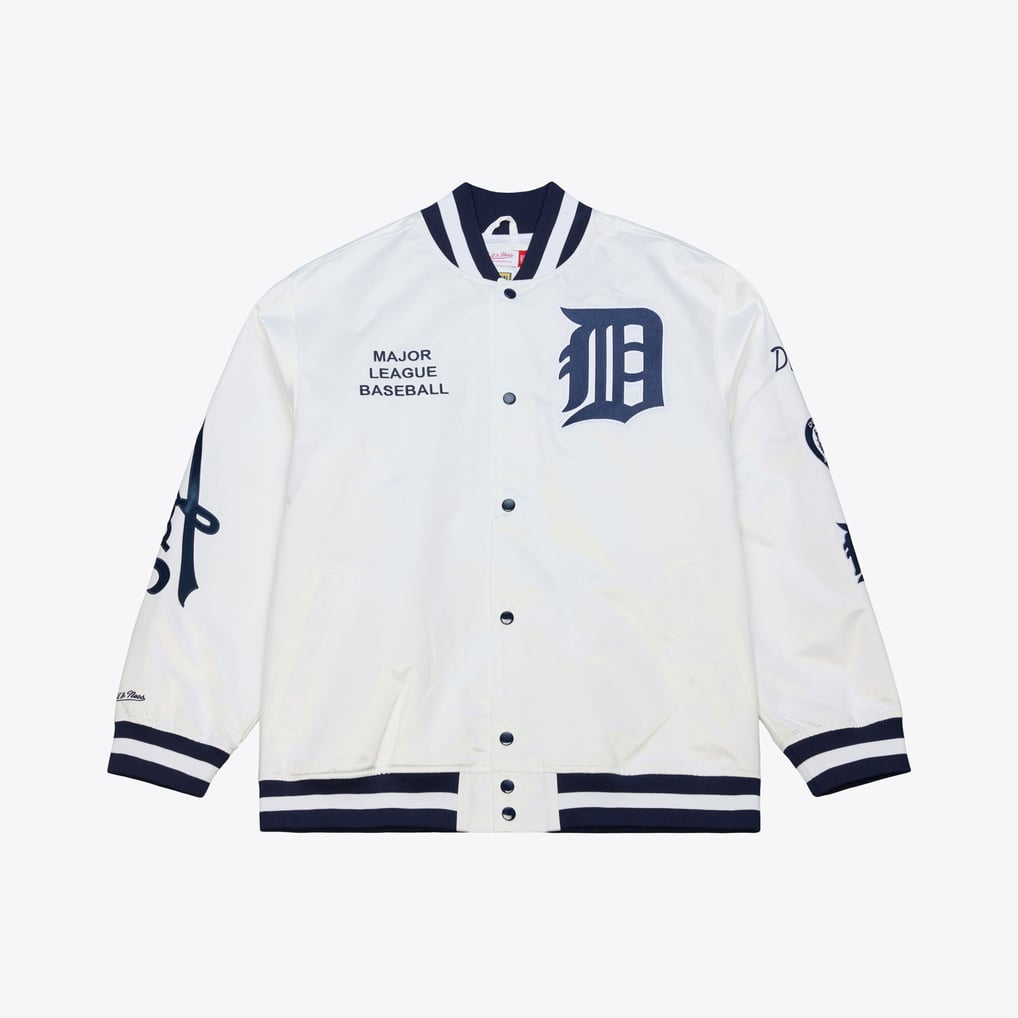 メンズ Mitchell&Ness ホワイト デトロイト・タイガース Cooperstown 