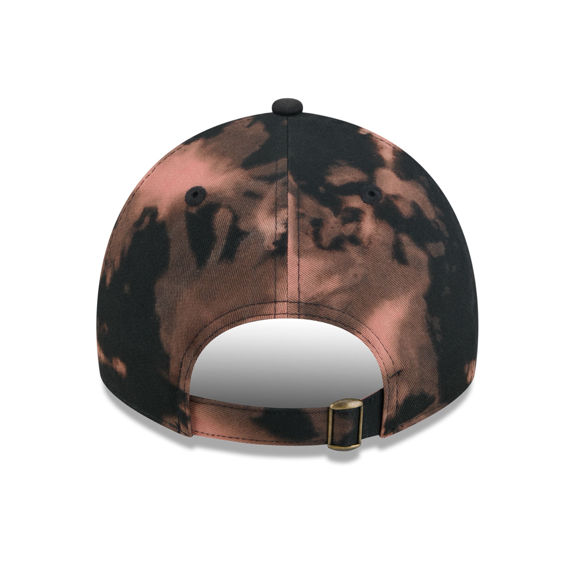 Men's New Era Black Detroit Tigers Bleach Wash 9TWENTY Adjustable Hat
