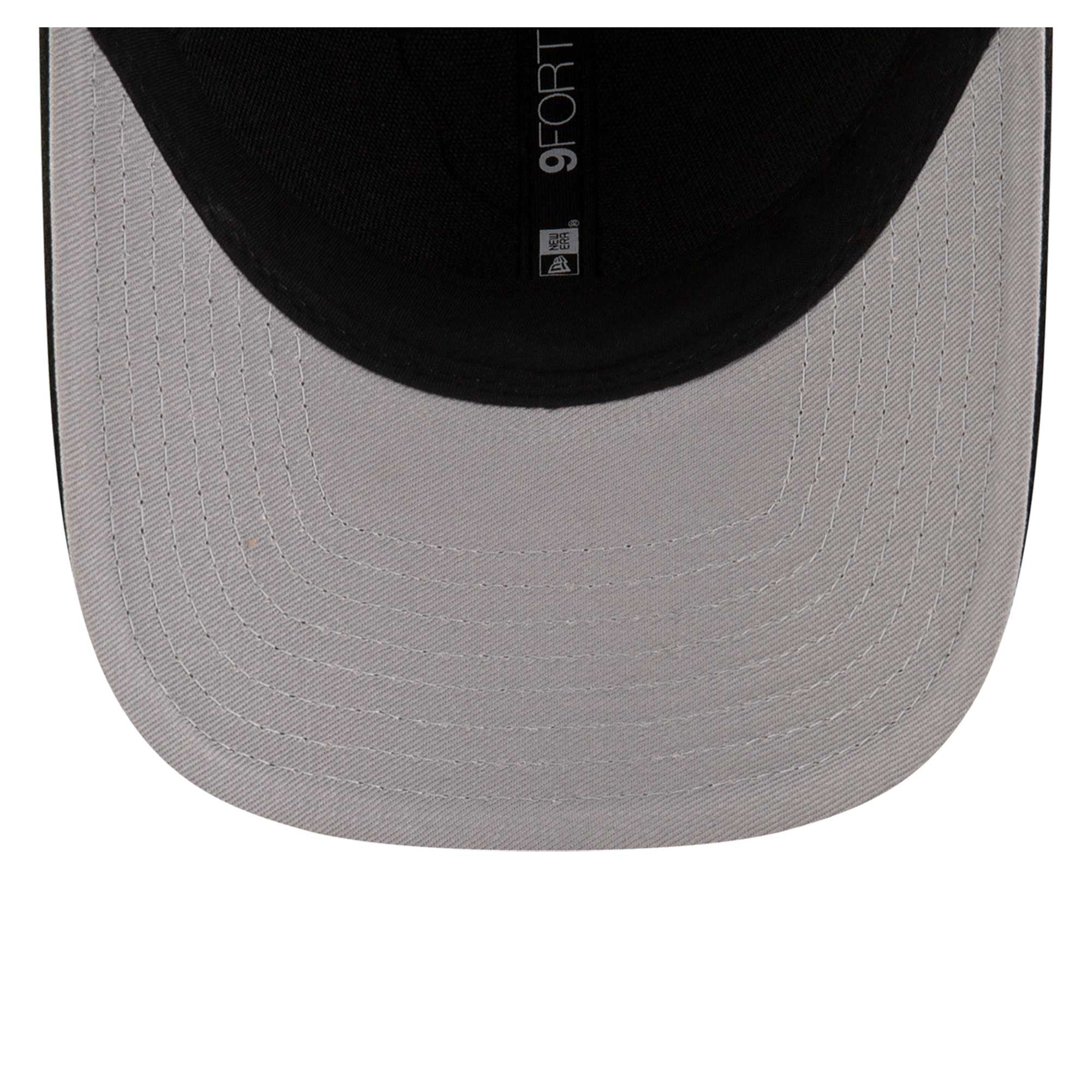 Casquette ajustable New Era Detroit Tigers Player Replica 9FORTY noire pour homme
