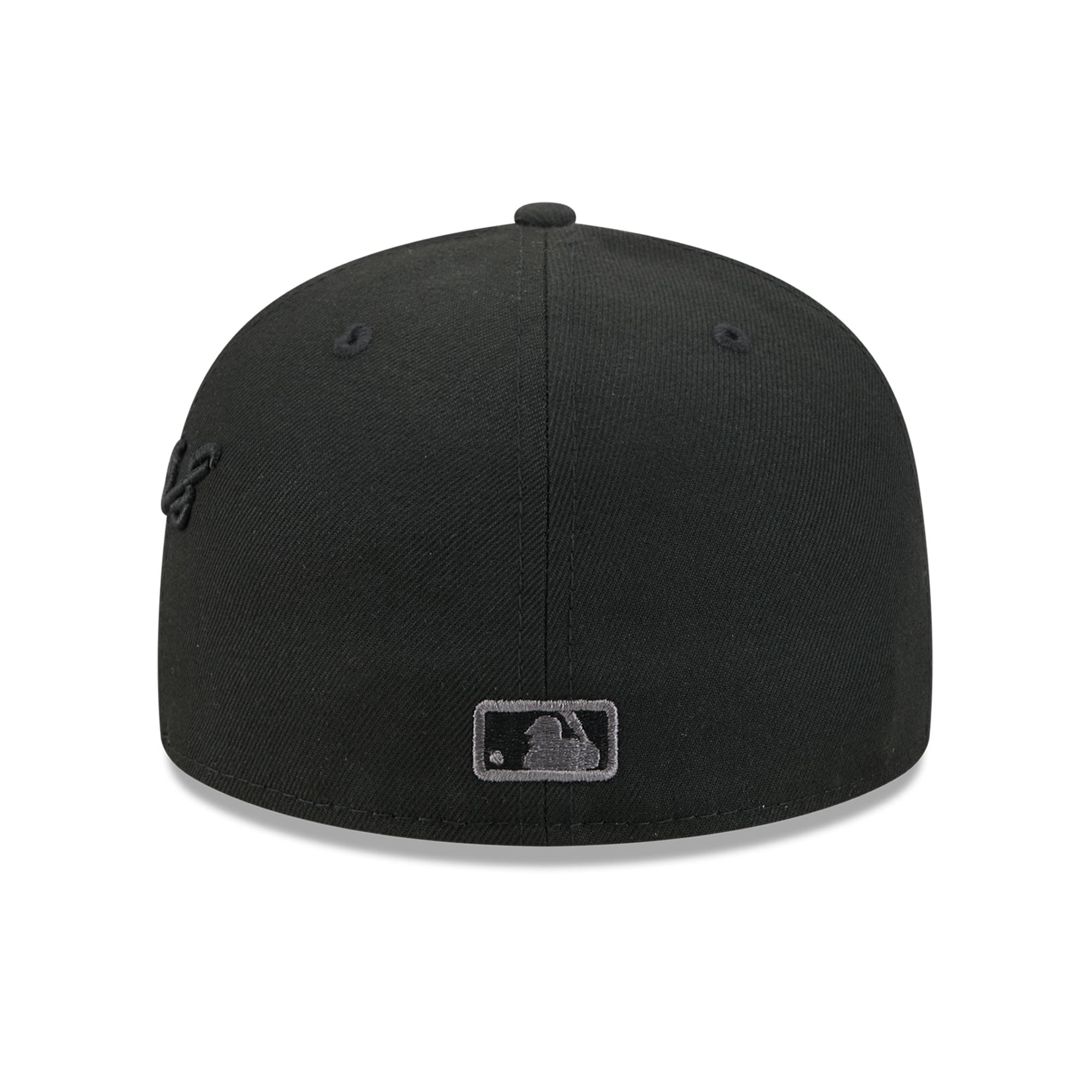 Men's New Era Black Detroit Tigers Side Script 59FIFTY Fitted Hat
