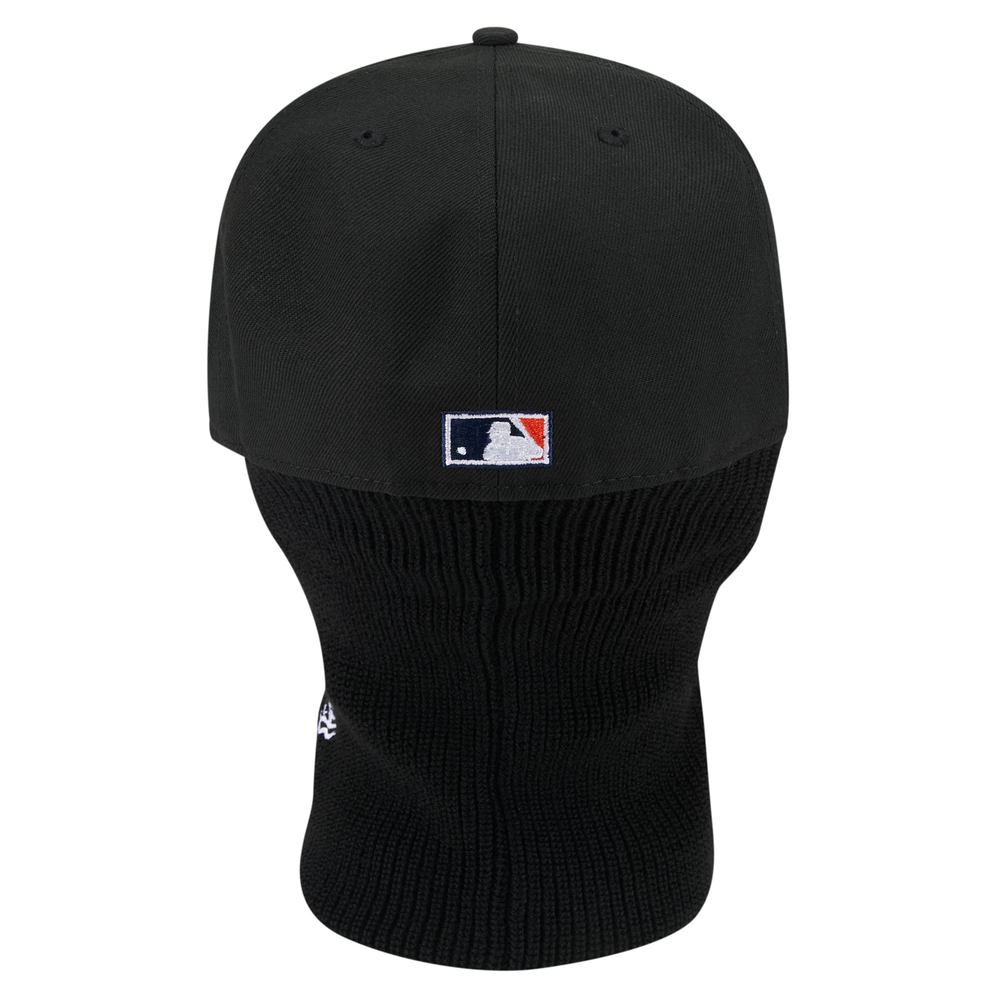 Men's New Era  Black Detroit Tigers Ski Mask 59FIFTY Fitted Hat