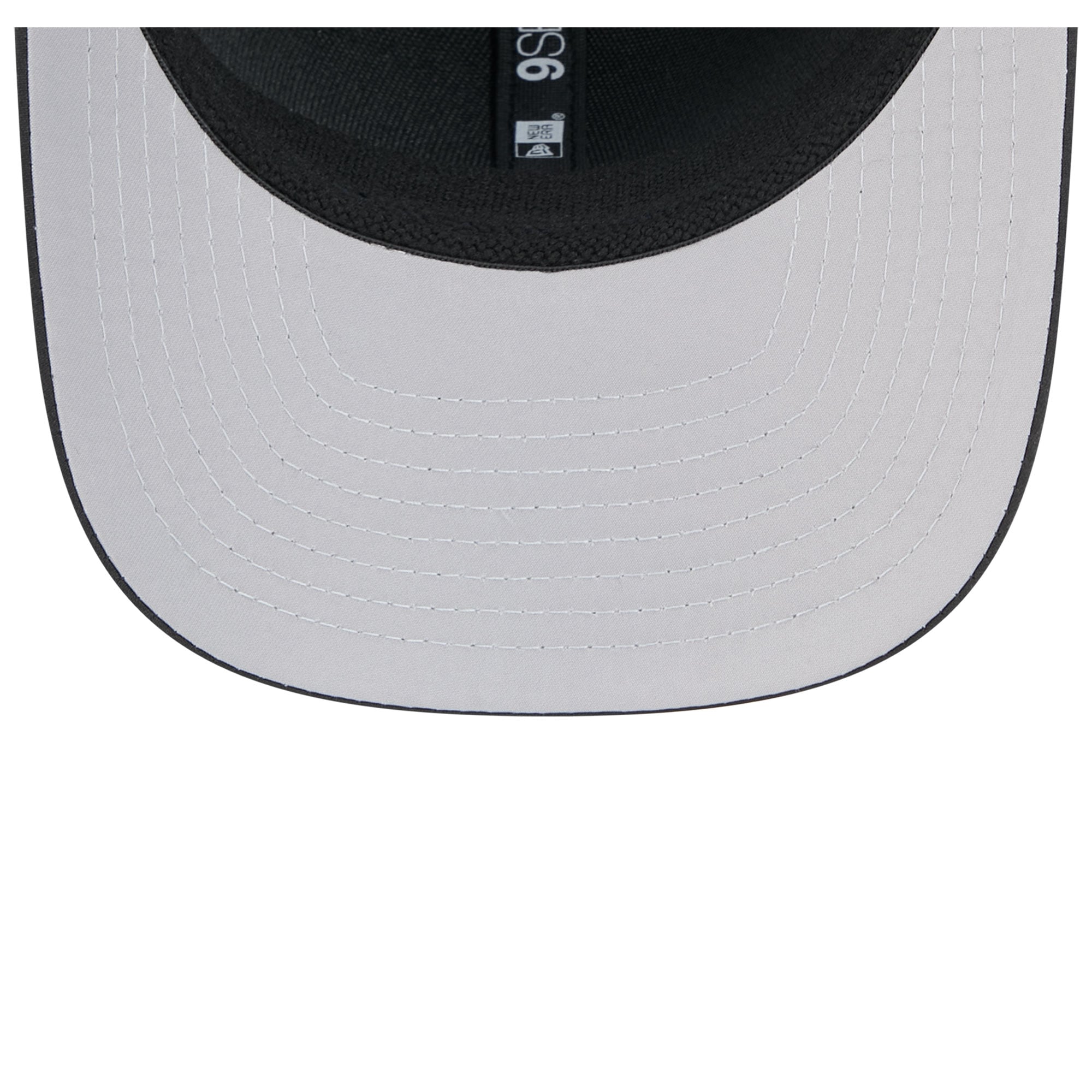 Men's New Era  Black Detroit Tigers Vented 9SEVENTY Rope Adjustable Hat