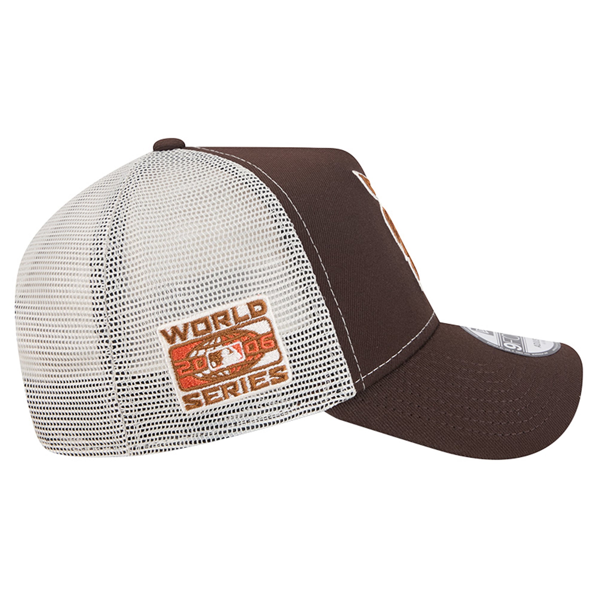 Casquette trucker ajustable New Era 9FORTY marron Detroit Tigers Pumpkin Spice pour homme