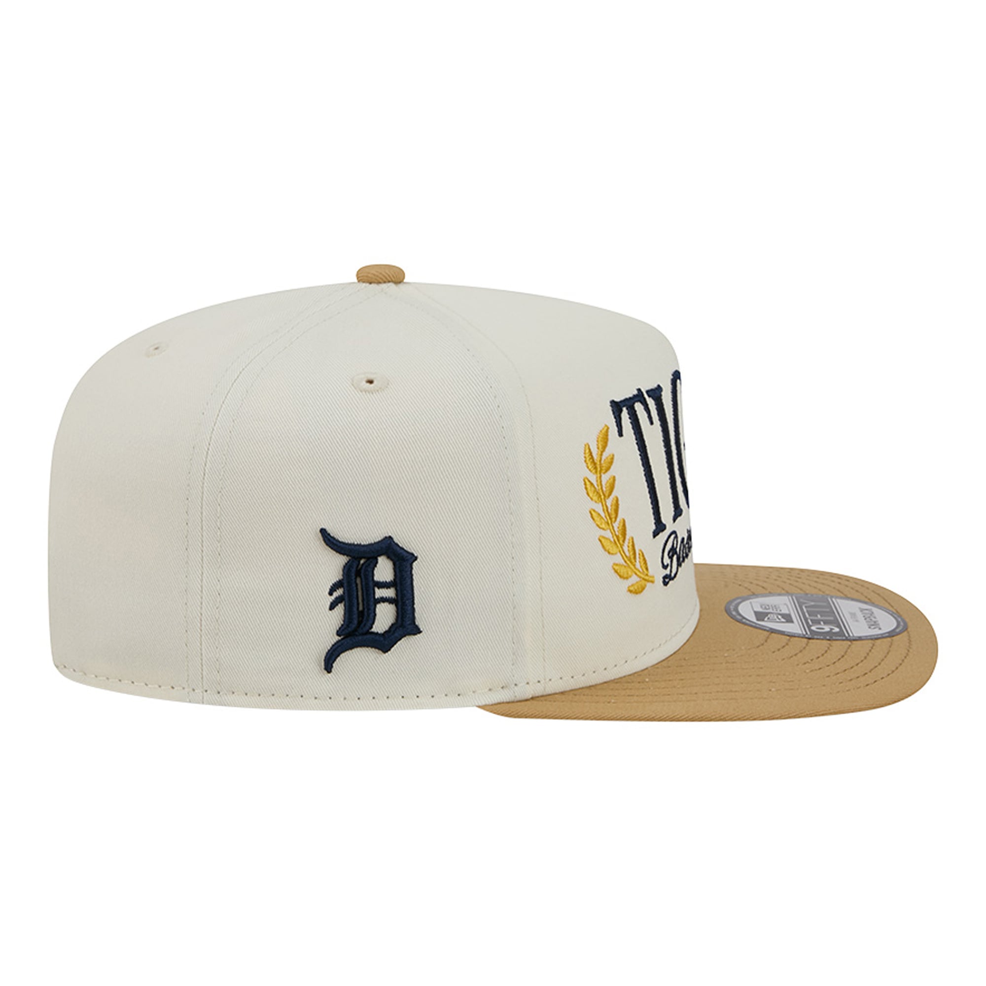 Casquette snapback New Era crème Detroit Tigers Club 9FIFTY pour homme