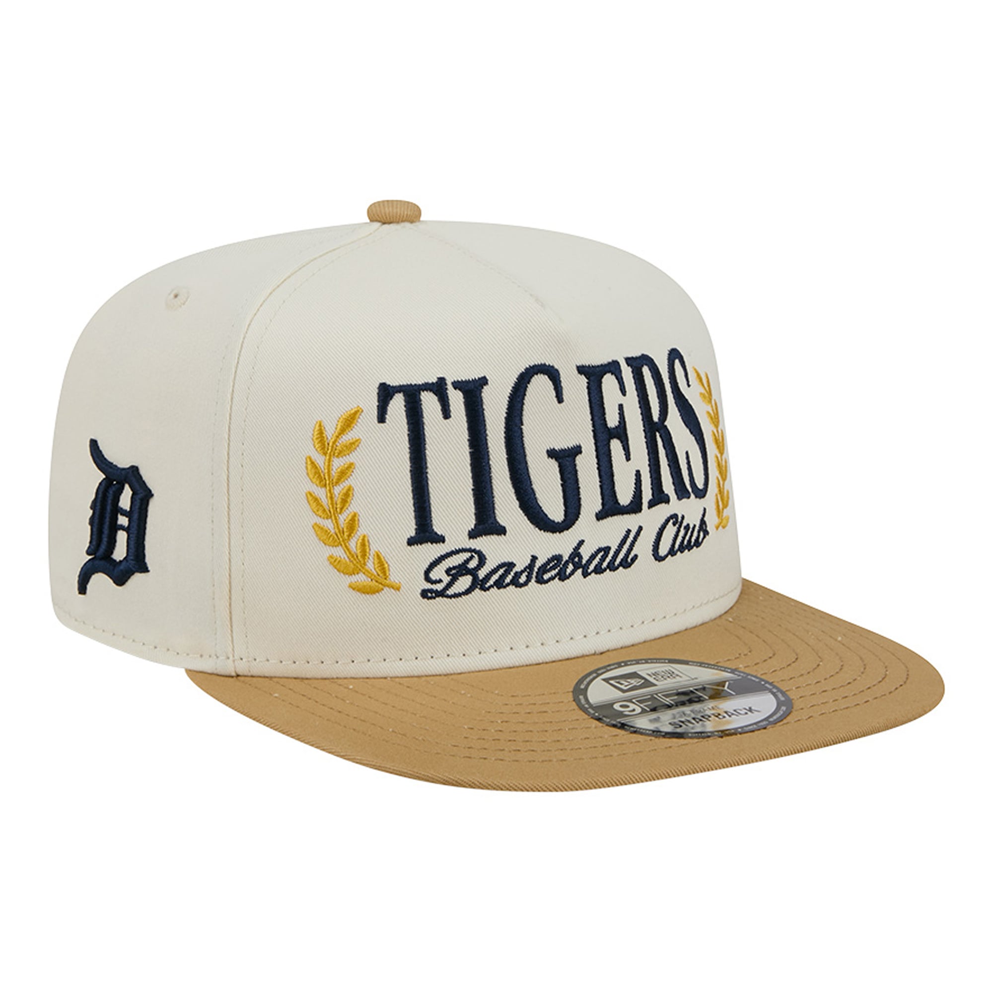 Casquette snapback New Era crème Detroit Tigers Club 9FIFTY pour homme