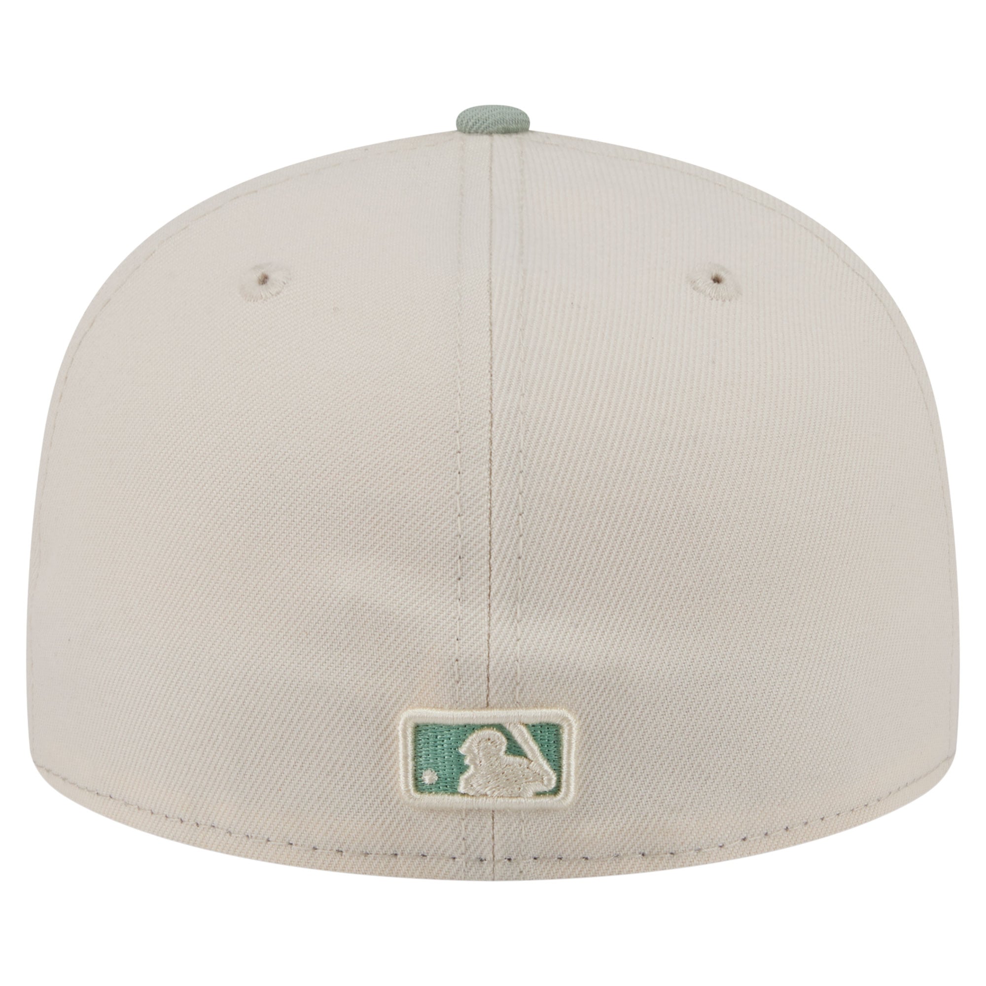 Casquette ajustée New Era 59FIFTY crème/verte Detroit Tigers pour homme
