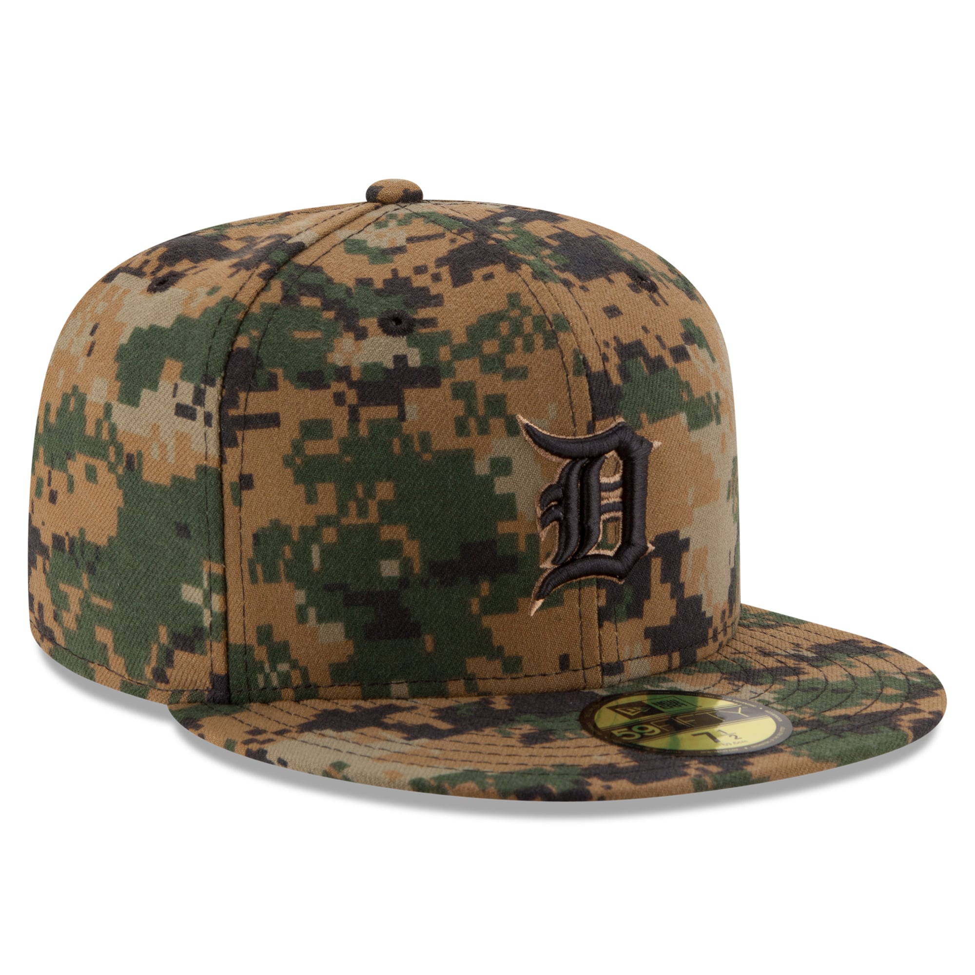 Men's New Era Digital Camo Detroit Tigers 2016 Memorial Day