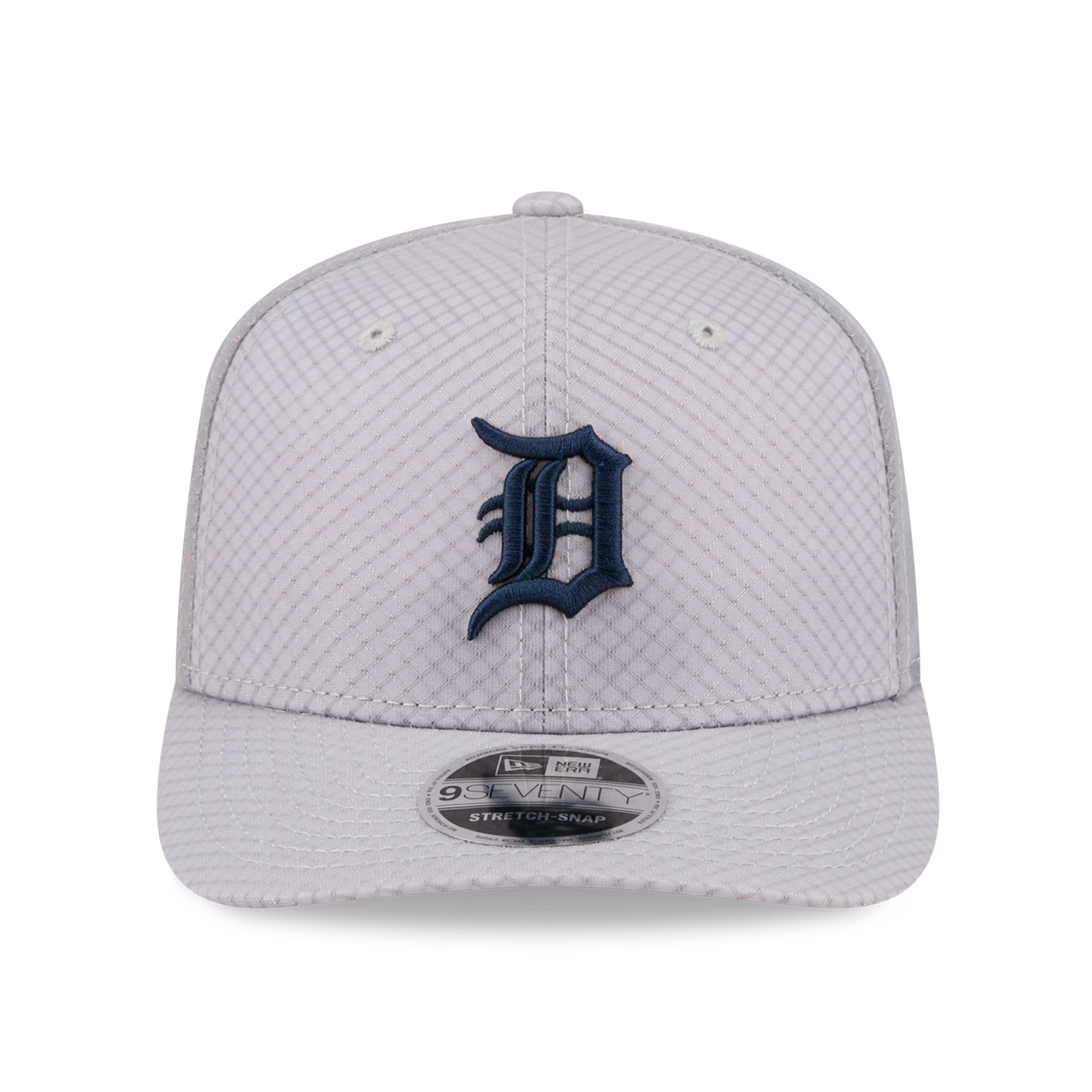 Casquette trucker ajustable New Era Detroit Tigers 9SEVENTY grise pour homme