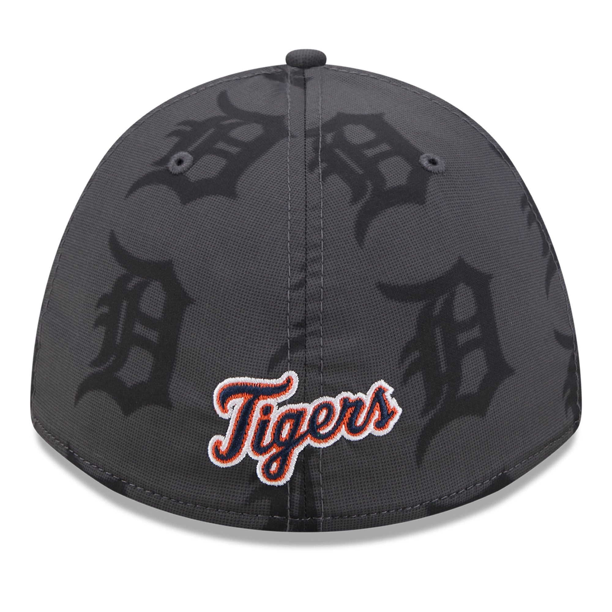 Casquette New Era Flex grise Detroit Tigers Halftone 39THIRTY pour homme