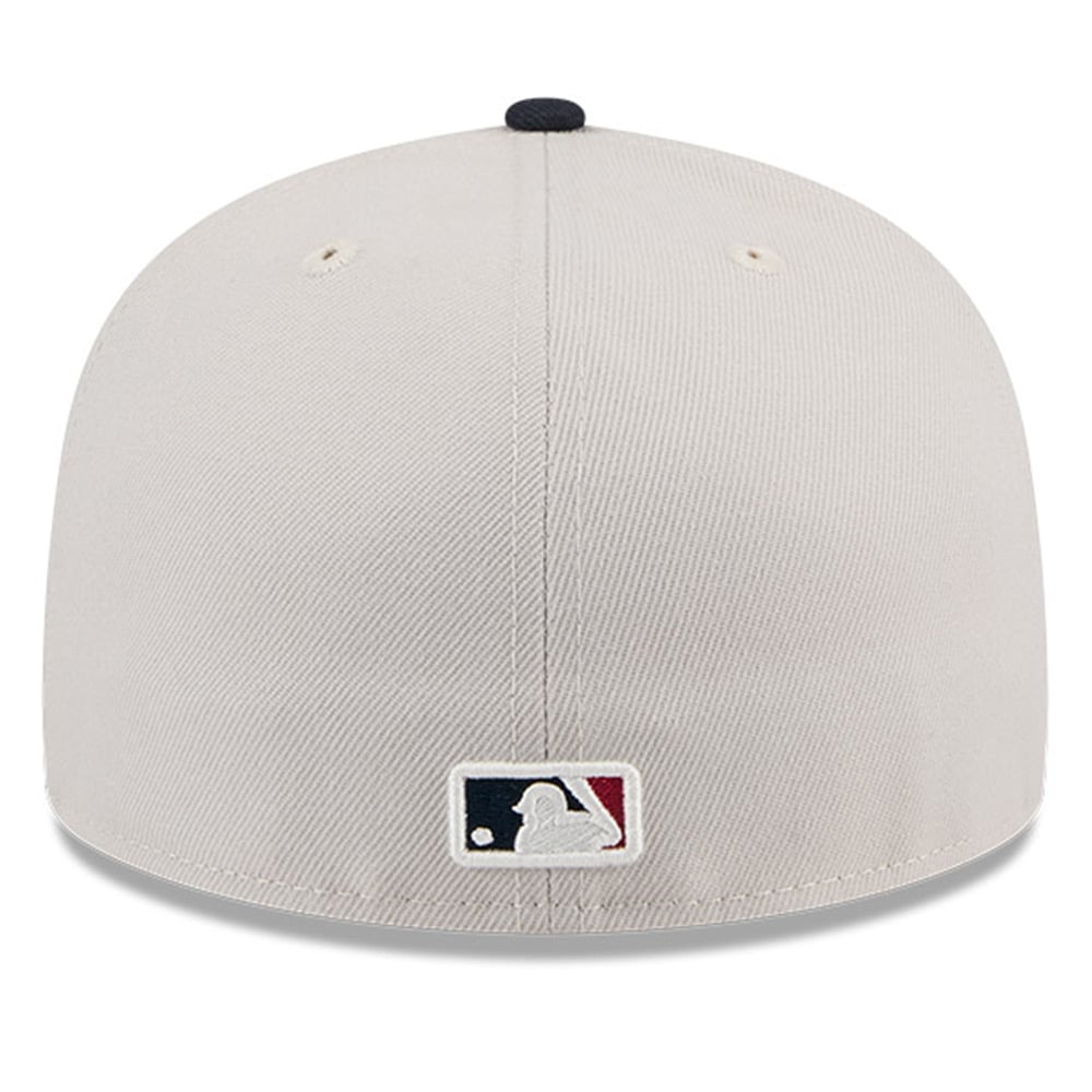 Men's New Era Khaki/Black Detroit Tigers 2024 Fourth of July 59FIFTY Fitted Hat