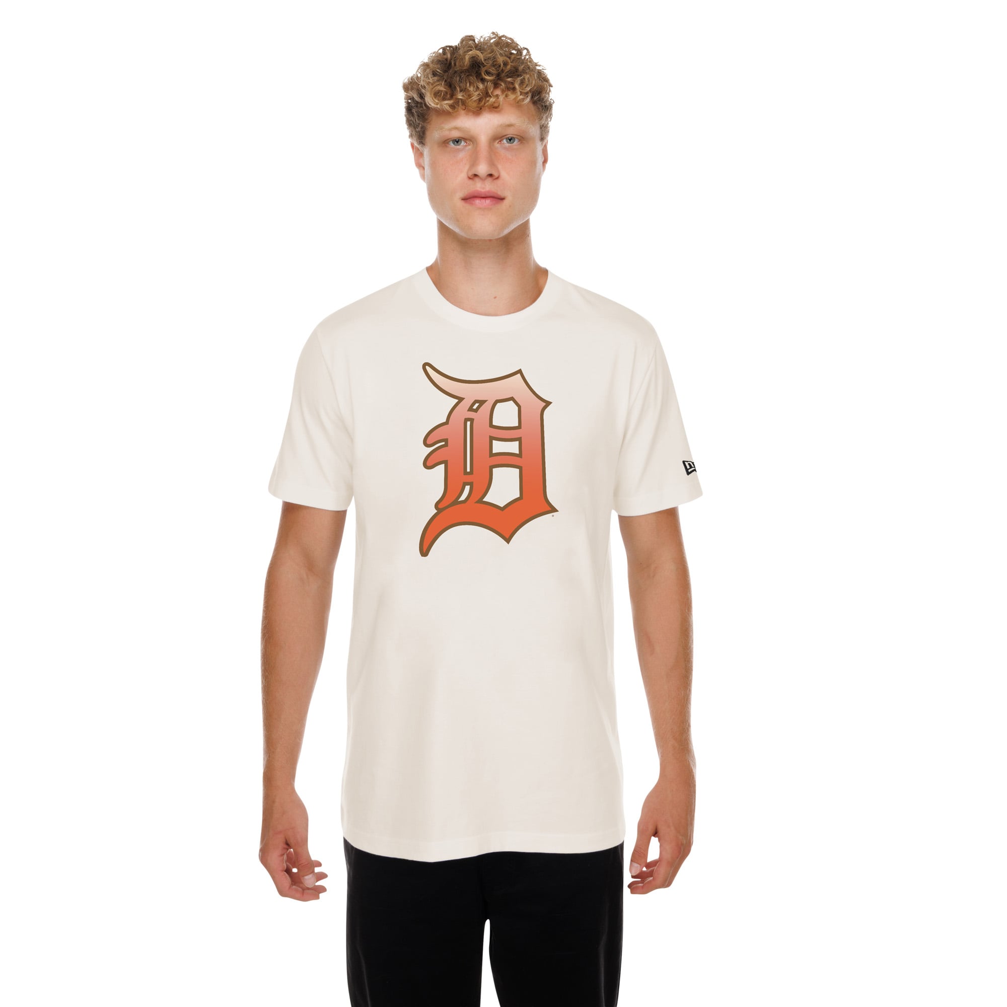 T-shirt homme New Era Natural Detroit Tigers Pumpkin Spice