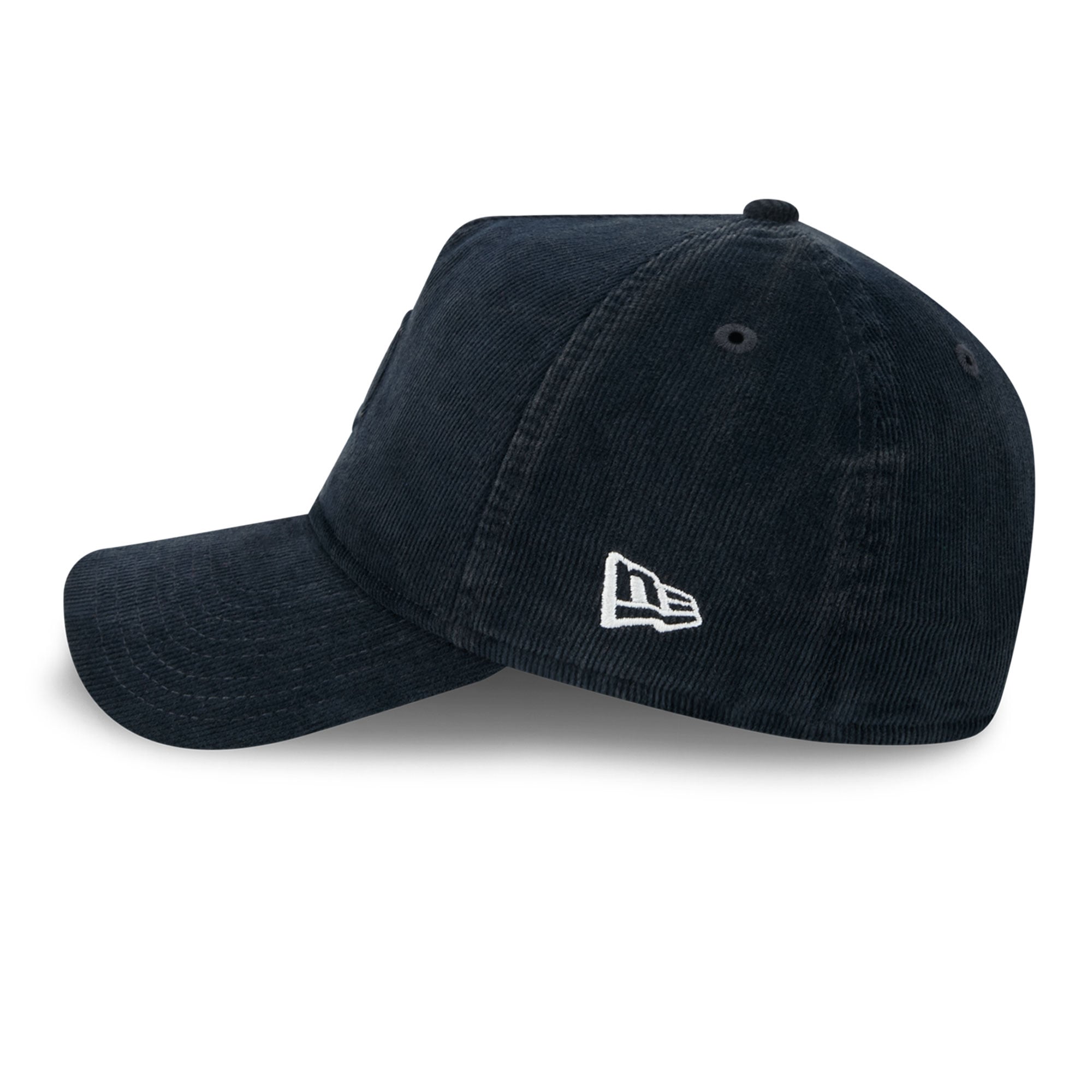 Casquette New Era pour homme, modèle 9FORTY, bleu marine, Detroit Tigers, écusson latéral des World Series 1984, en velours côtelé ton sur ton.