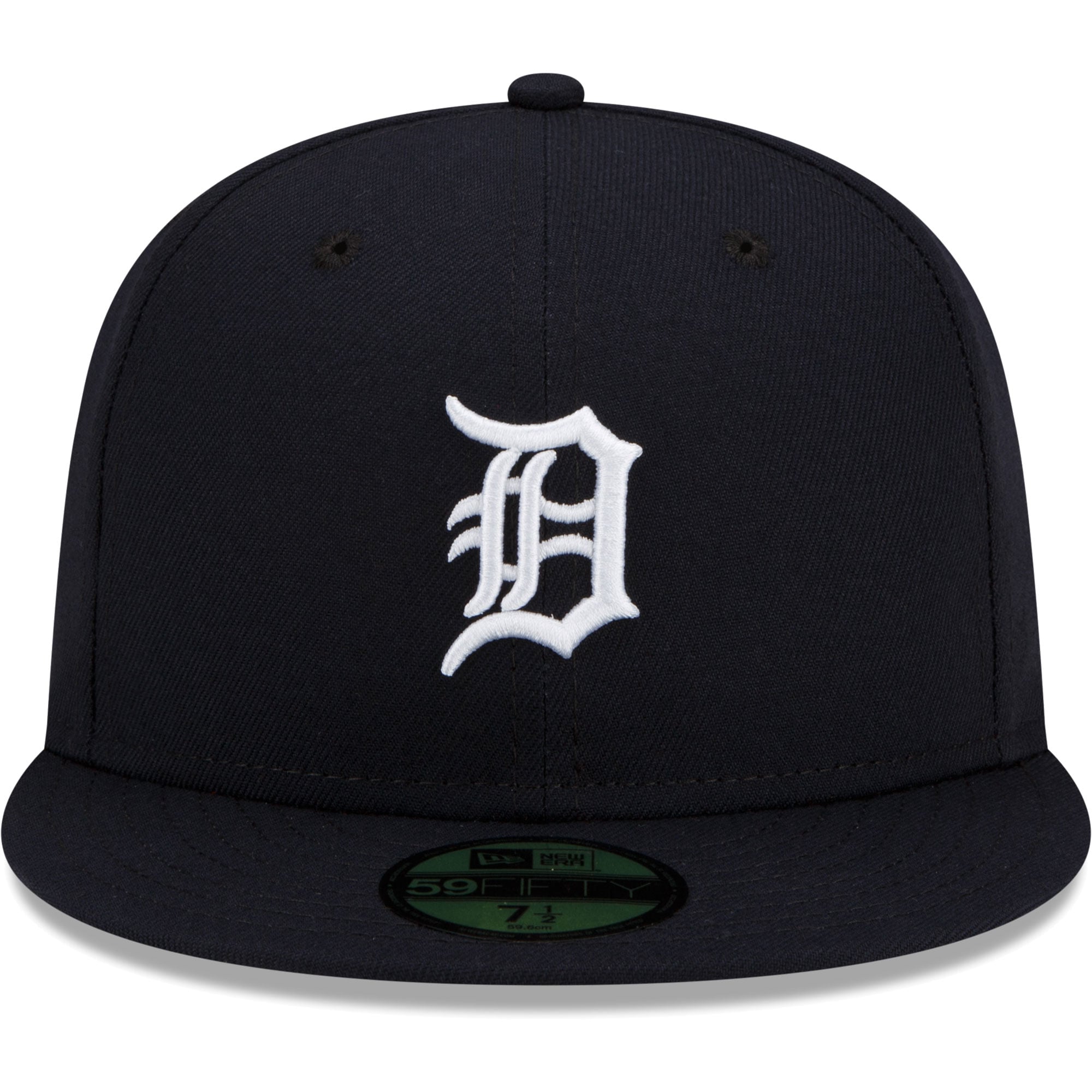 Men's New Era Navy Detroit Tigers 9/11 Memorial Side Patch Team 59FIFTY Fitted Hat