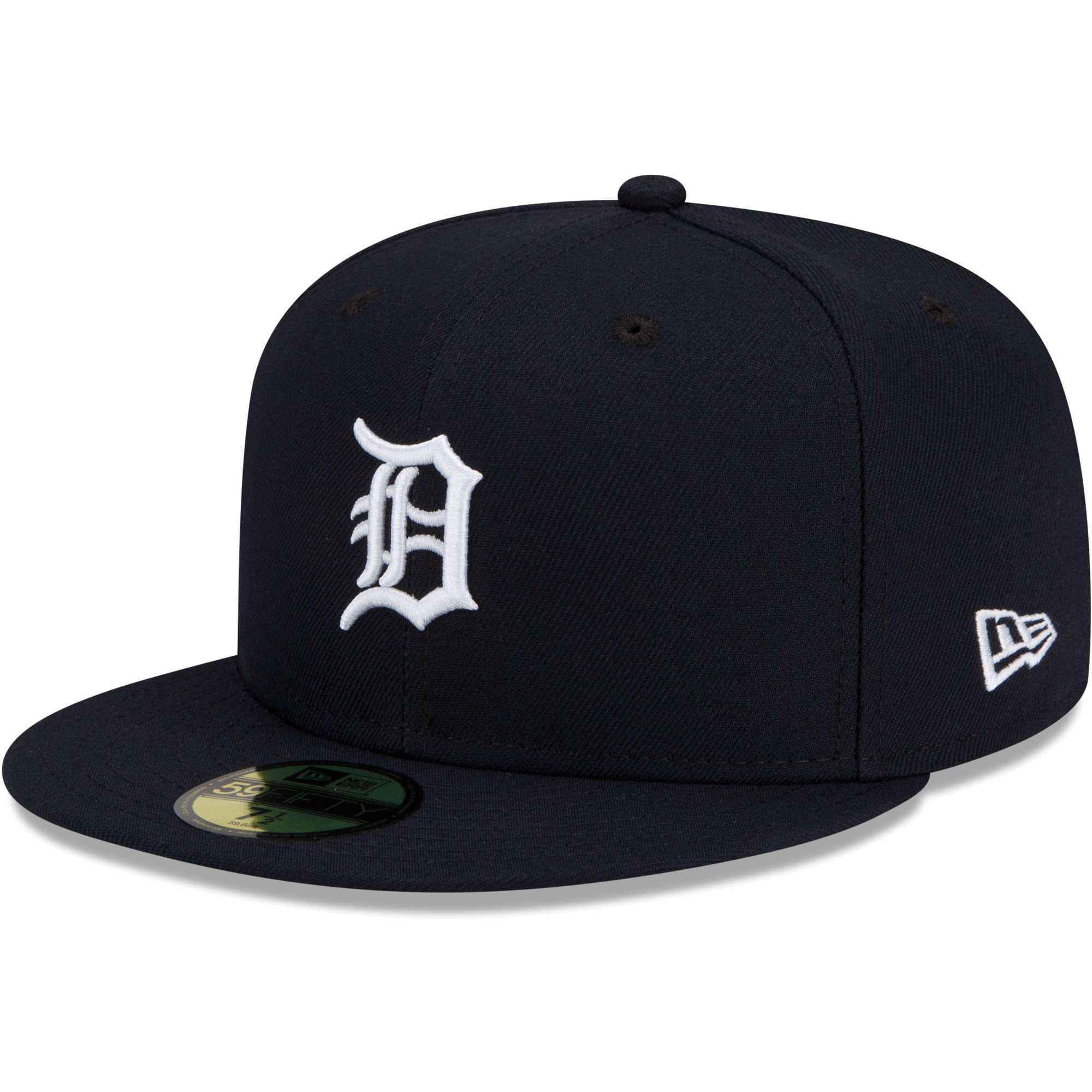 Men's New Era Navy Detroit Tigers 9/11 Memorial Side Patch Team 59FIFTY Fitted Hat