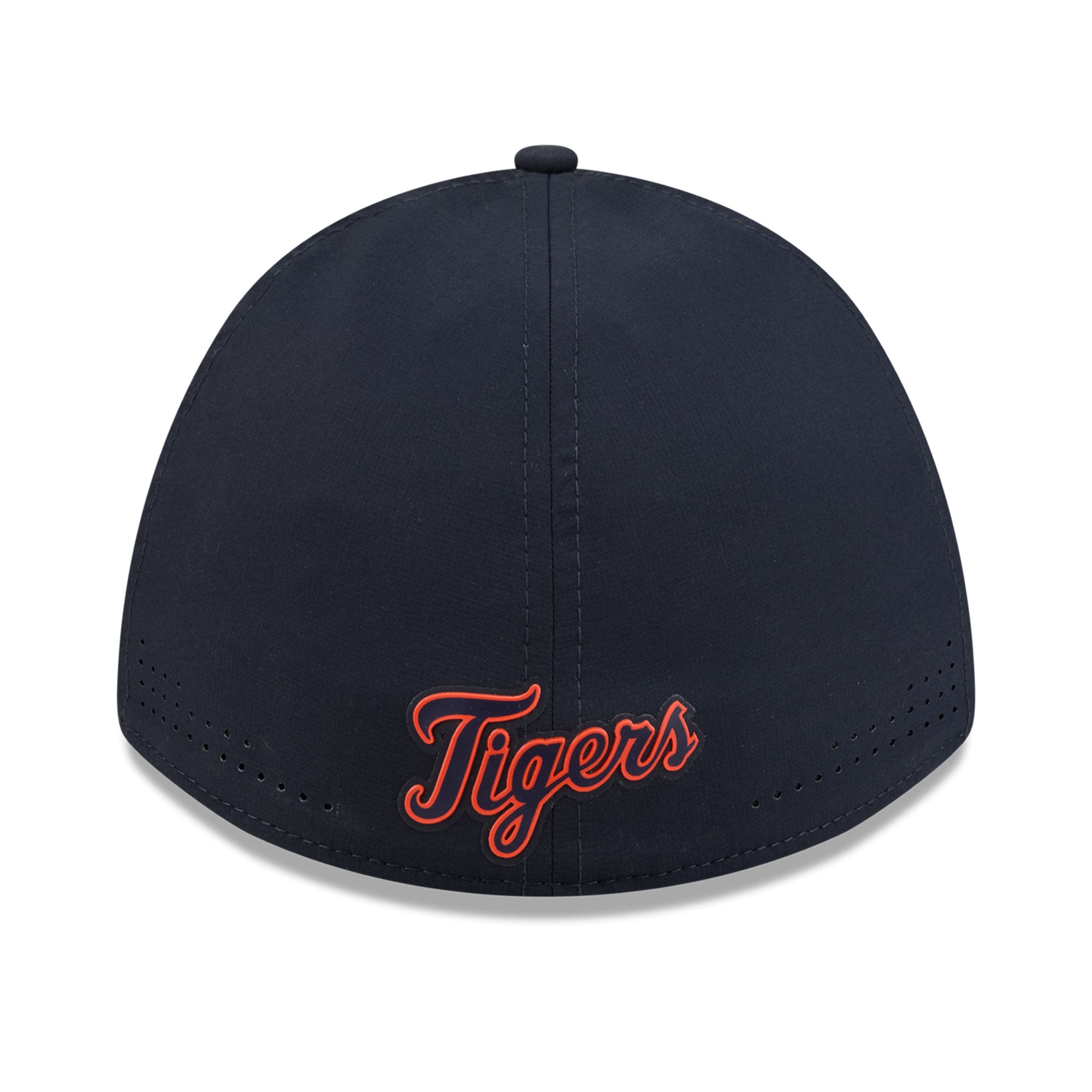 Casquette New Era pour homme, modèle 39THIRTY A-Frame Flex, coloris marine Detroit Tigers.