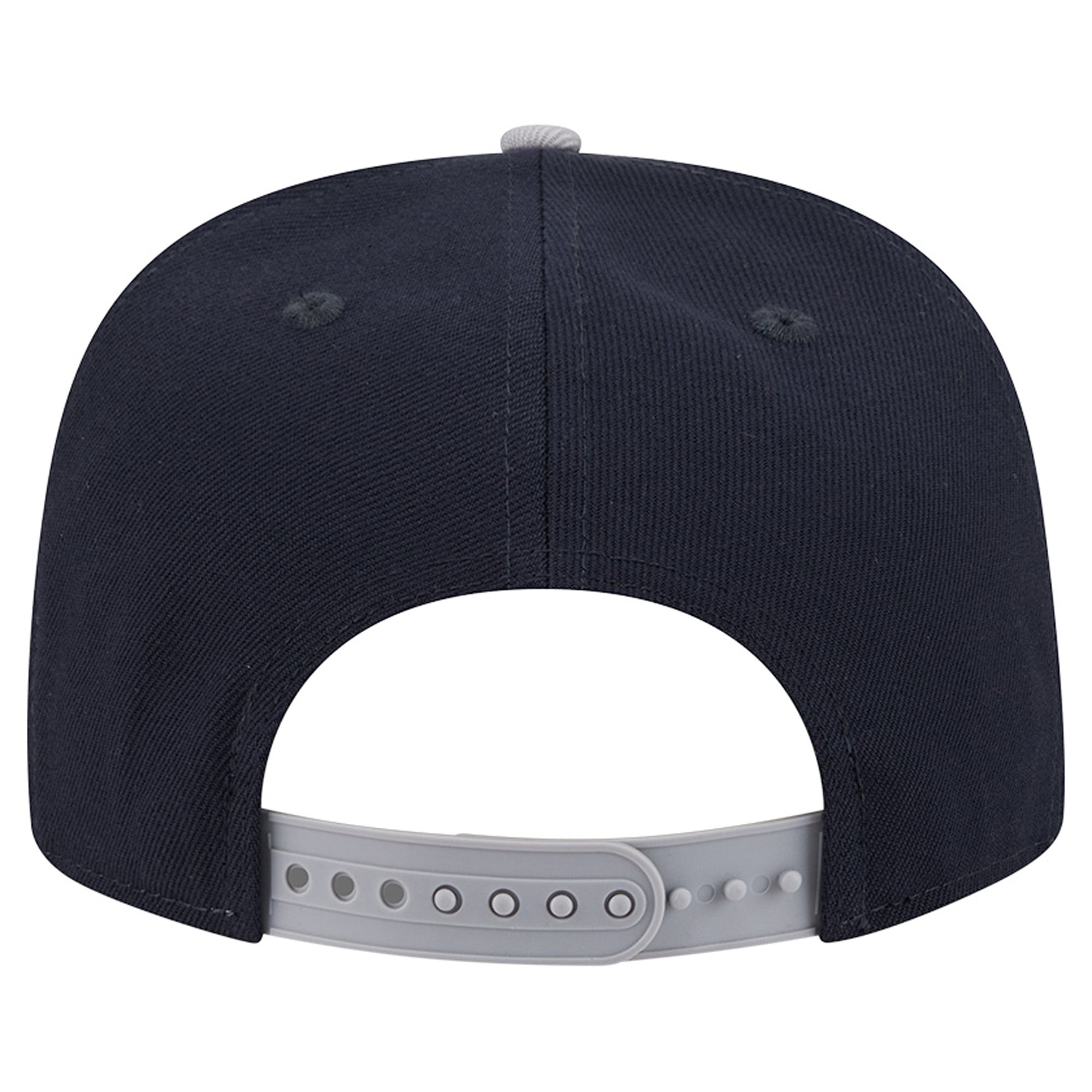 Casquette snapback New Era 9FIFTY pour homme, bleu marine/gris, motif chenille dégradé Detroit Tigers