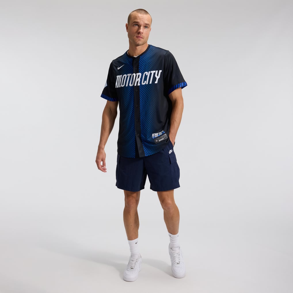 メンズ Nike Blue デトロイト・タイガース City Connect Limited NIKE デトロイト・タイガース ユニフォーム リミテッドジャージ ロード