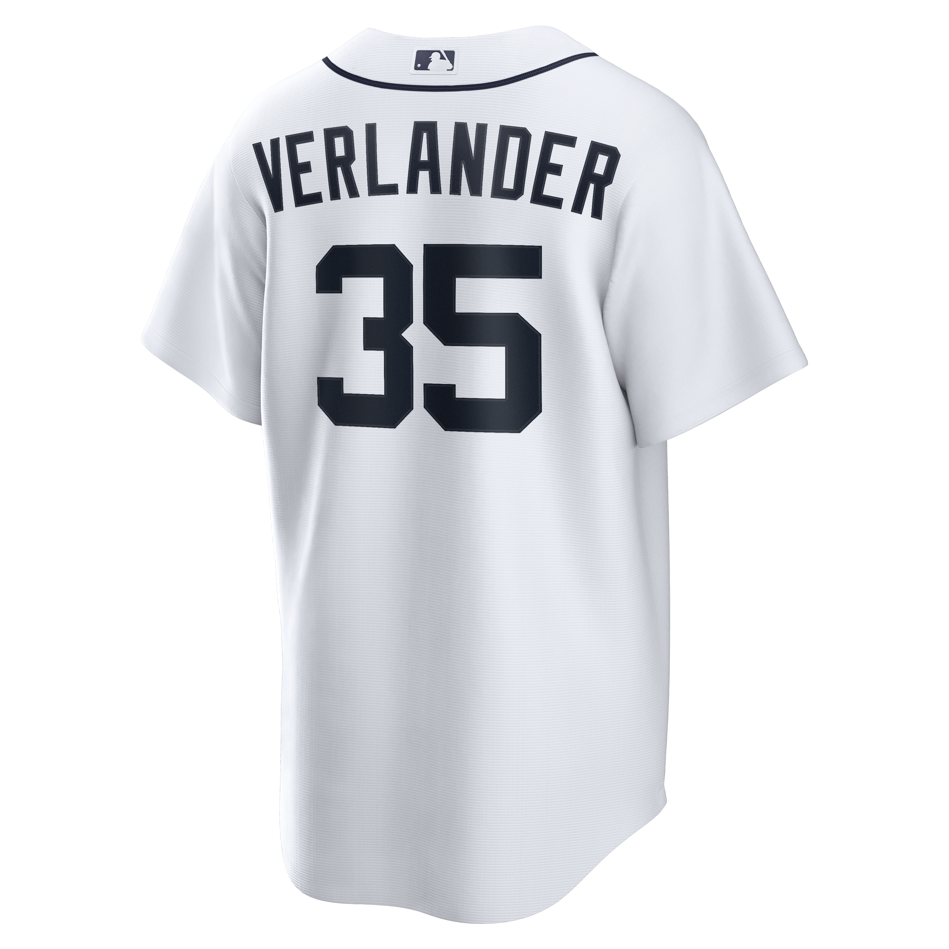 Men's Nike Justin Verlander White Detroit Tigers Home Replica Jersey