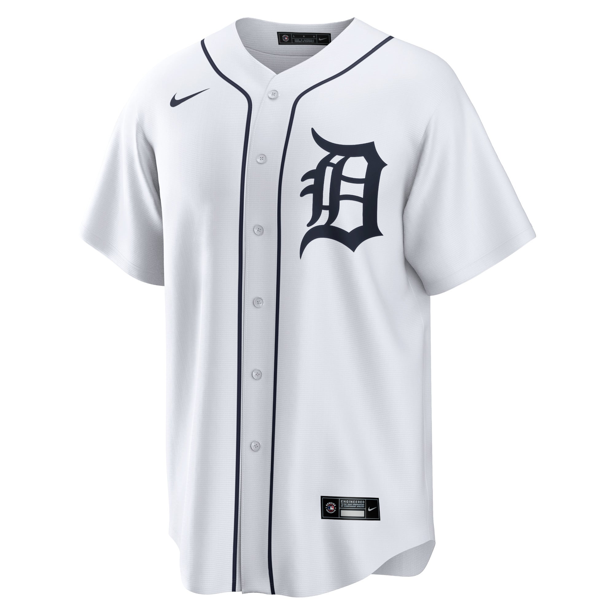 Men's Nike Miguel Cabrera White Detroit Tigers Home Replica Player Name Jersey