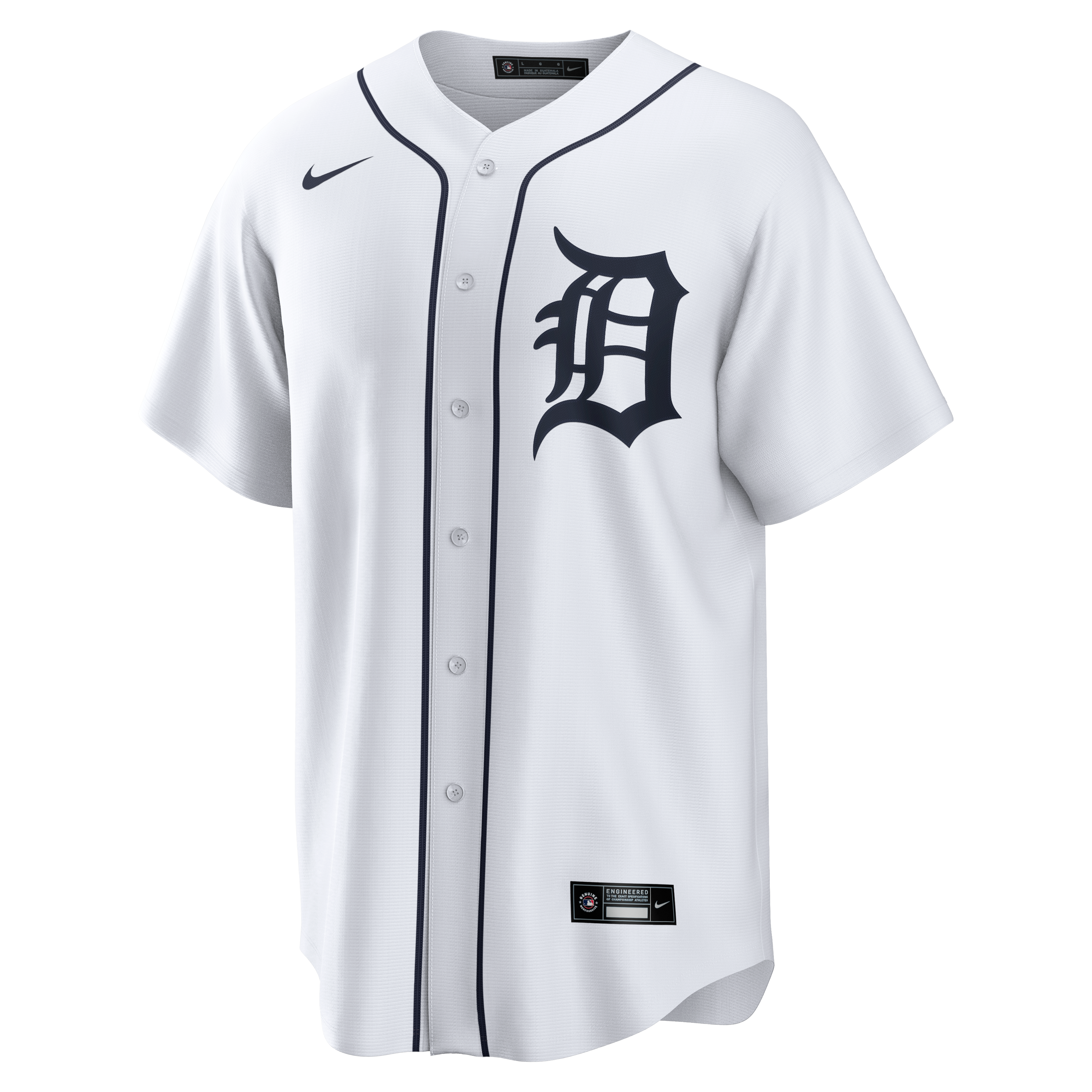 Men's Nike Miguel Cabrera White Detroit Tigers Home Retired Player Replica Jersey