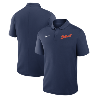 Polo Nike Dri-FIT alternatif Victoire des Tigers de Detroit - Bleu marine