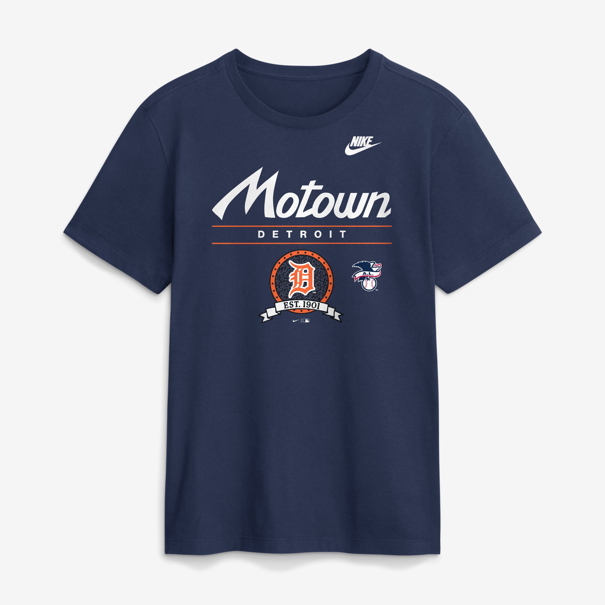 Men's Nike Navy Detroit Tigers Cooperstown Graphic T-Shirt