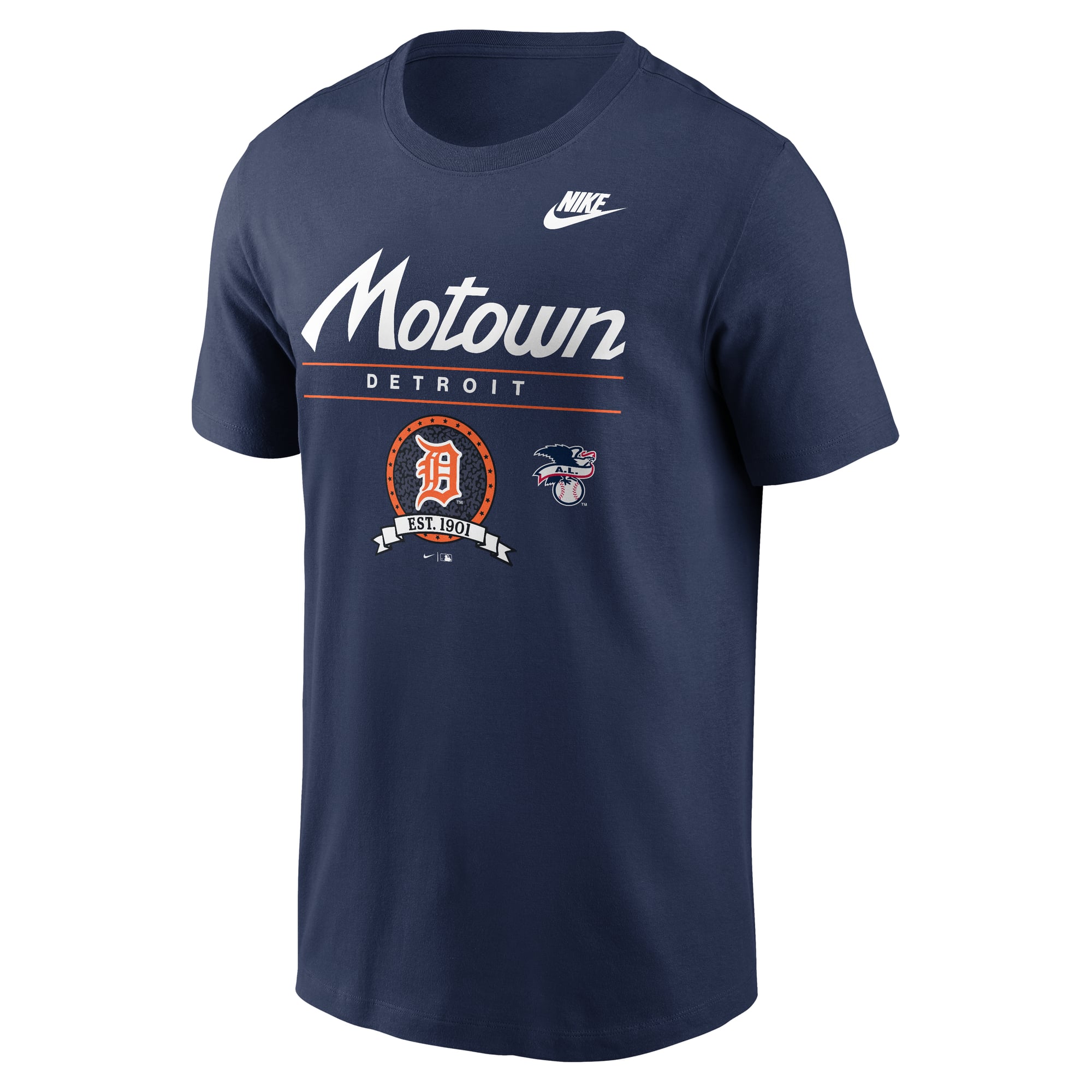 Men's Nike Navy Detroit Tigers Cooperstown Graphic T-Shirt