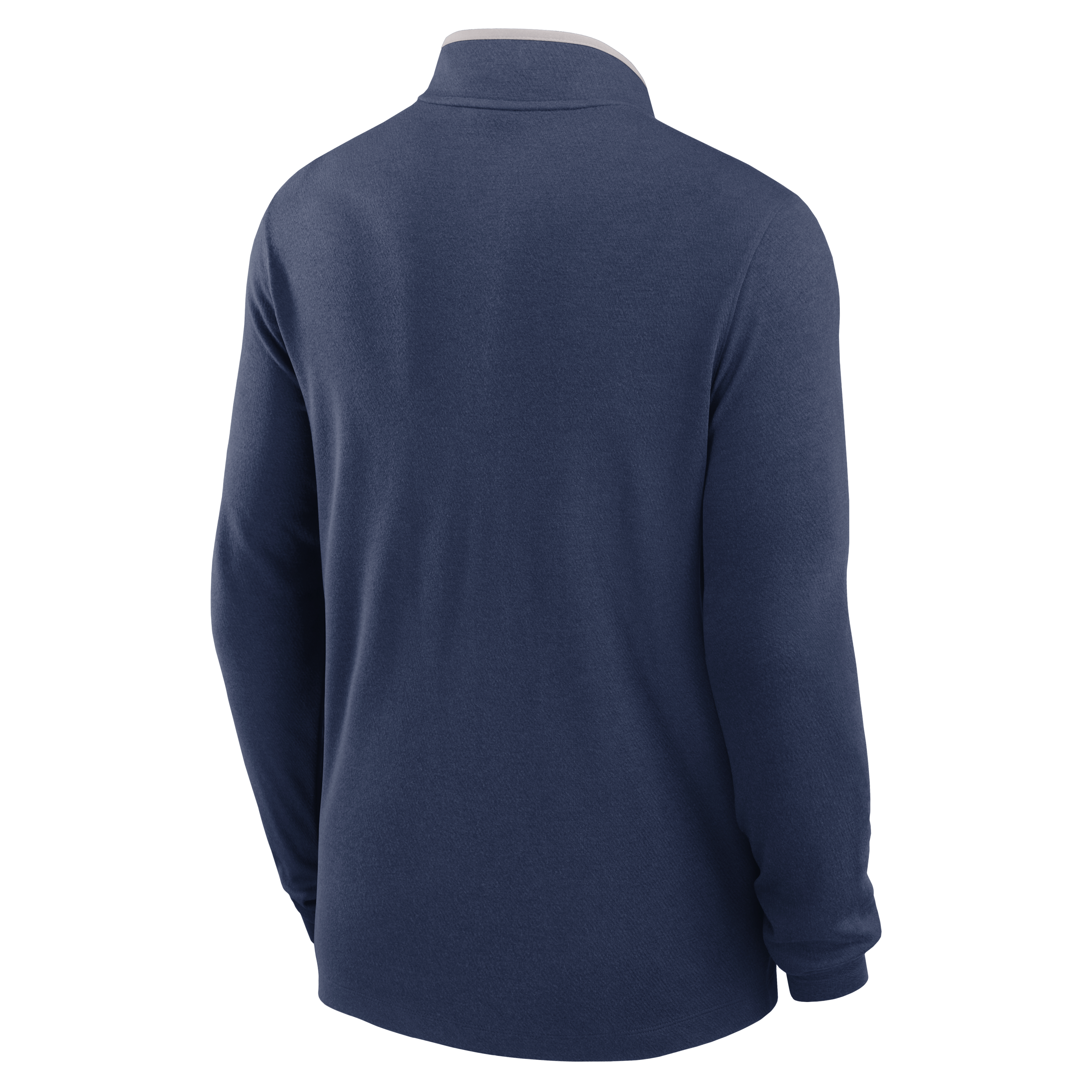 Pull-over Nike Detroit Tigers Dri-FIT Victory demi-zip bleu marine pour homme