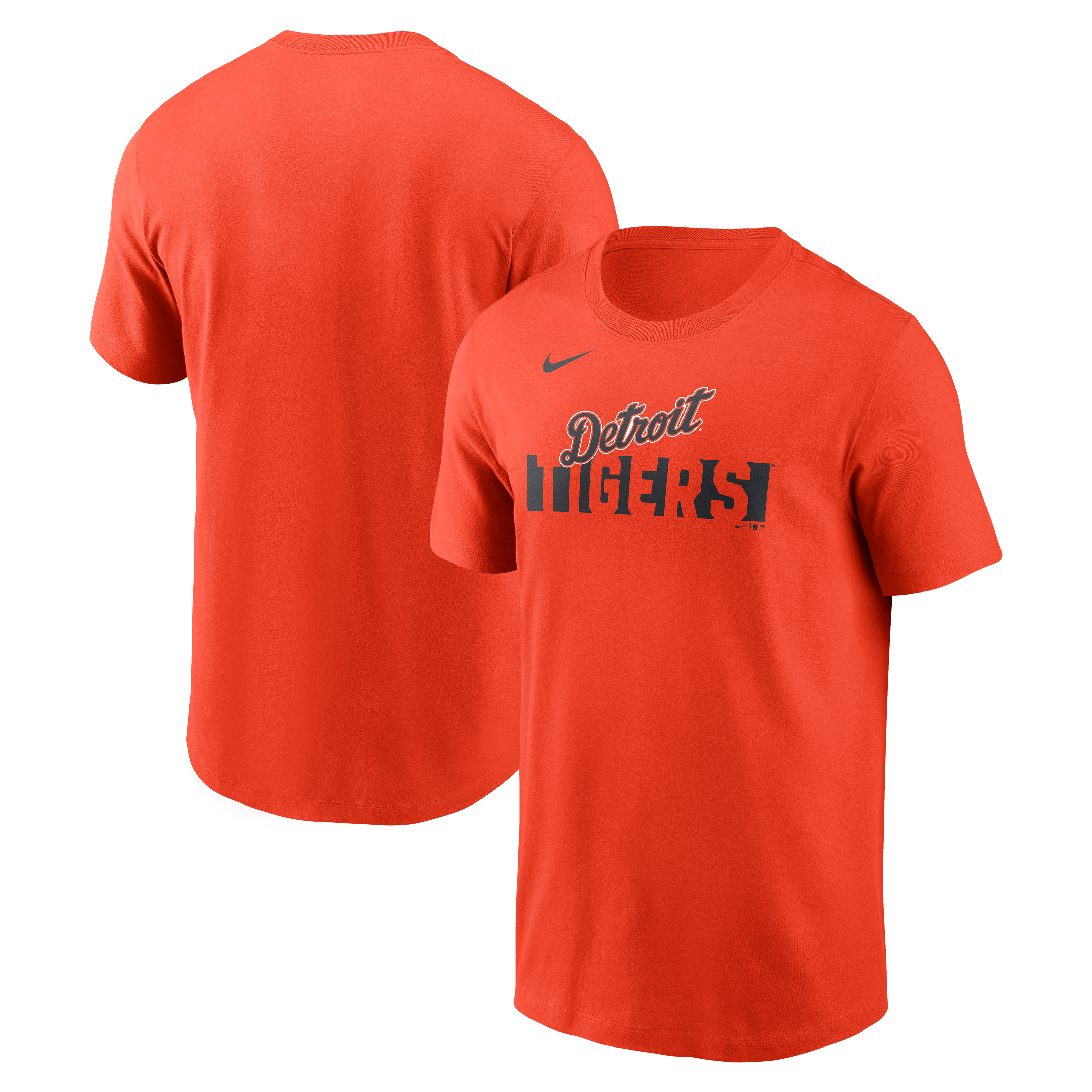 Men's Nike Orange Detroit Tigers Alternate T-Shirt