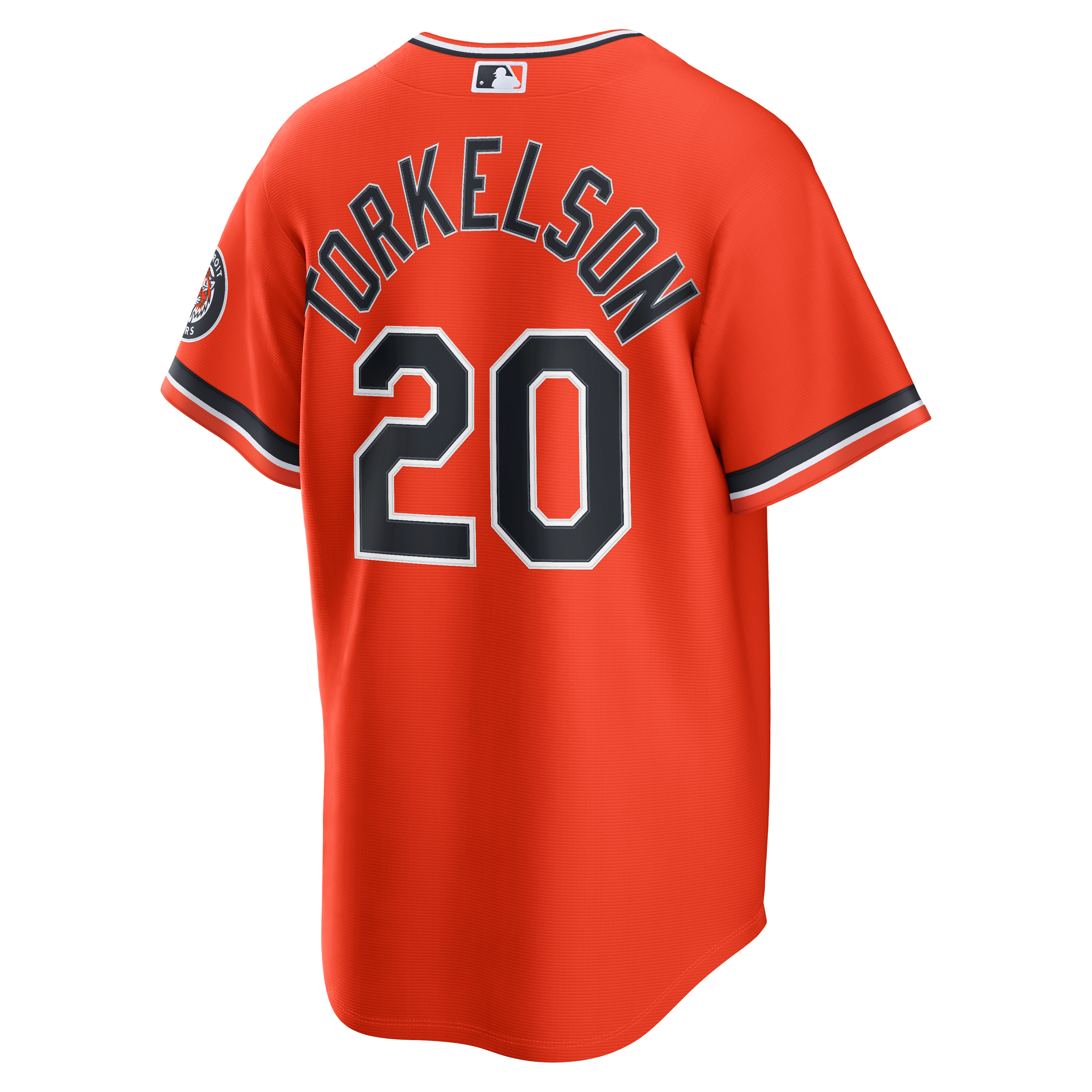Maillot alternatif Nike Spencer Torkelson orange des Tigers de Détroit pour homme