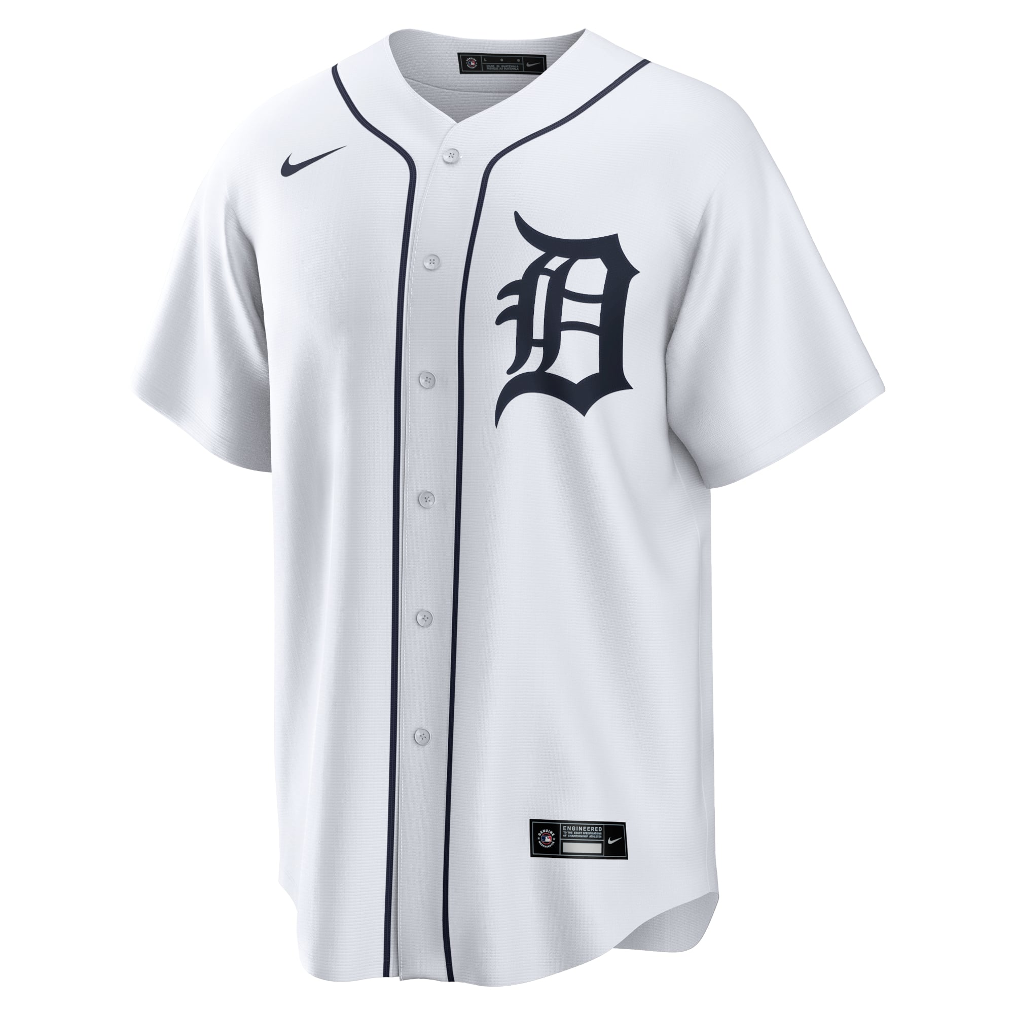 Maillot réplique domicile Nike Tarik Skubal blanc des Tigers de Detroit pour homme