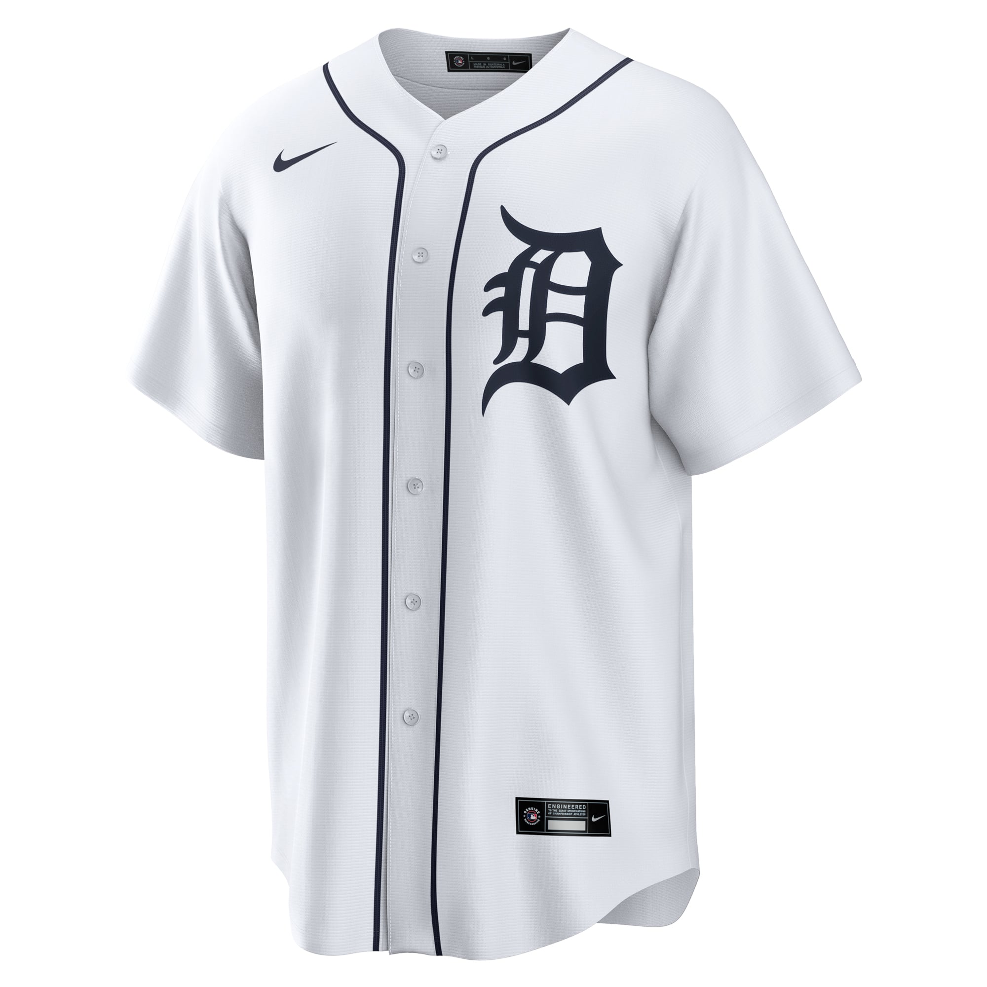 Maillot réplique domicile Nike Zach McKinstry blanc des Tigers de Detroit pour homme
