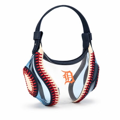 Detroit Tigers Montana West Clear Slouchy Shoulder Bag