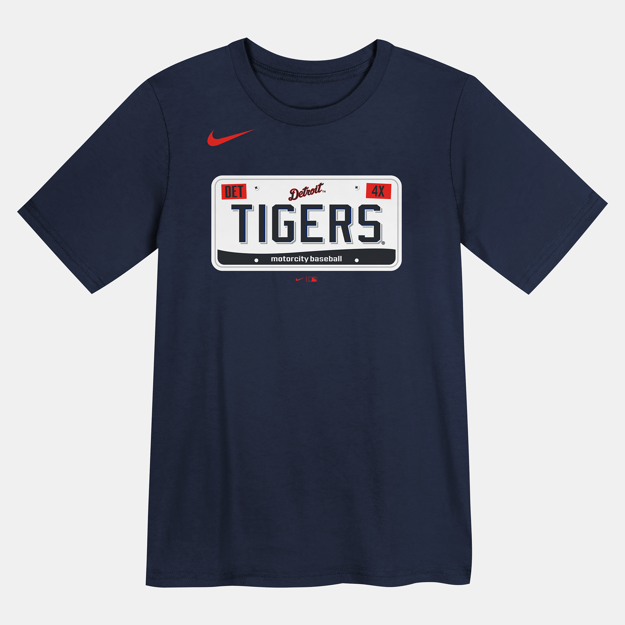 Preschool Nike Navy Detroit Tigers Hometown Local Collection T-Shirt